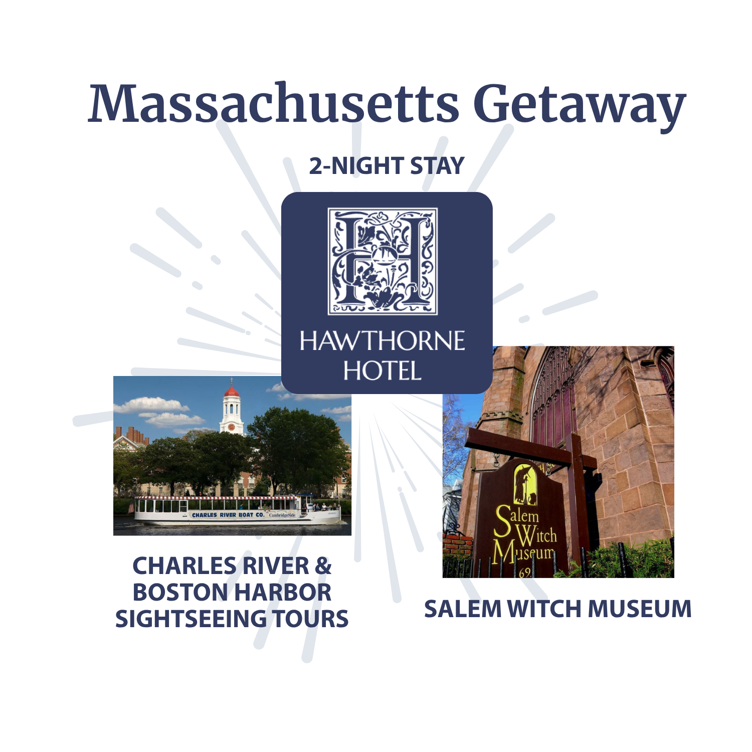 Massachusetts Getaway Graphic