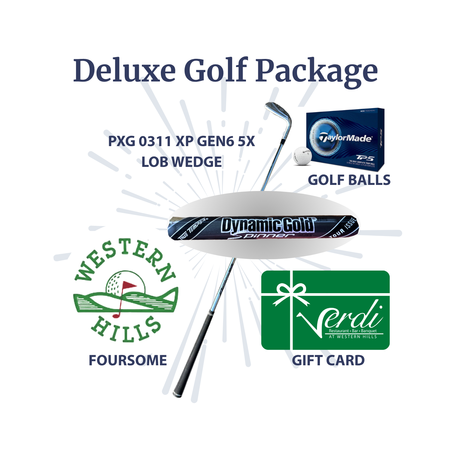Deluxe Golf Package Graphic