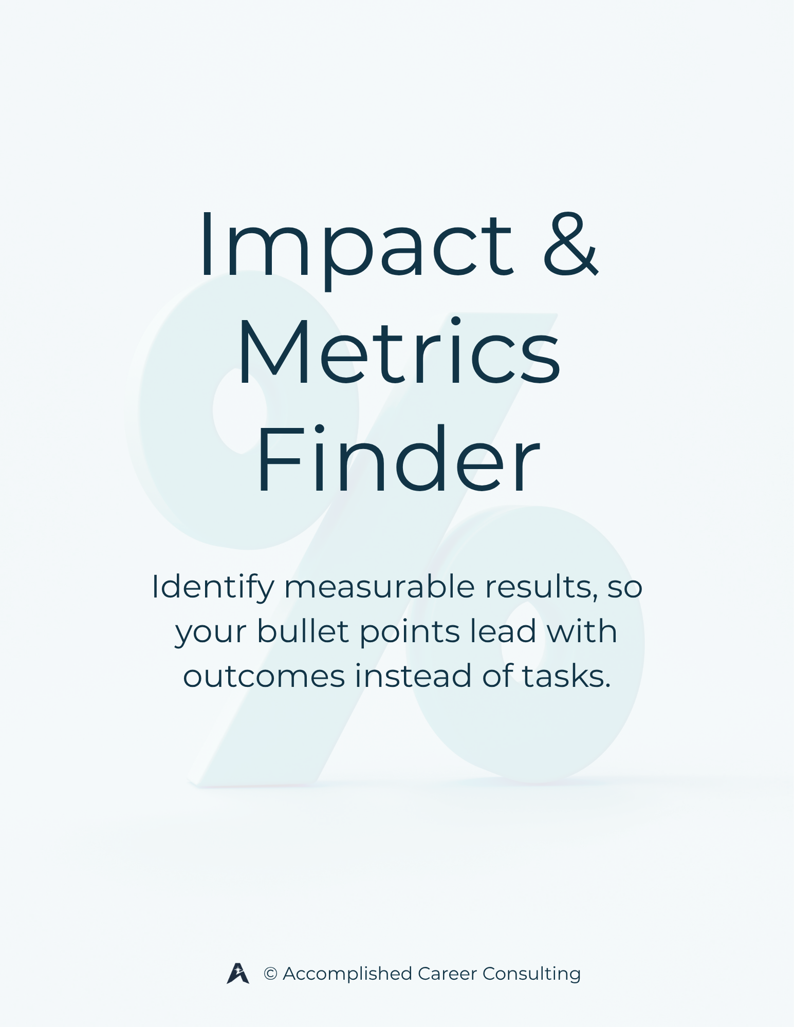 Impact & Metrics Finder