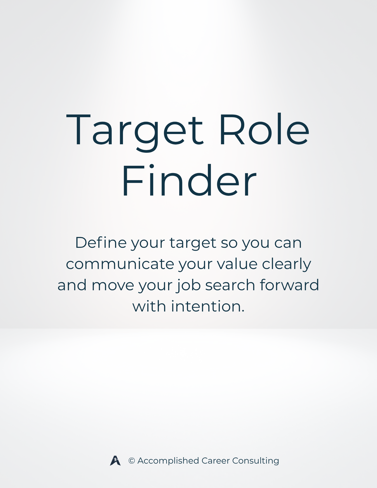 Target Role Finder