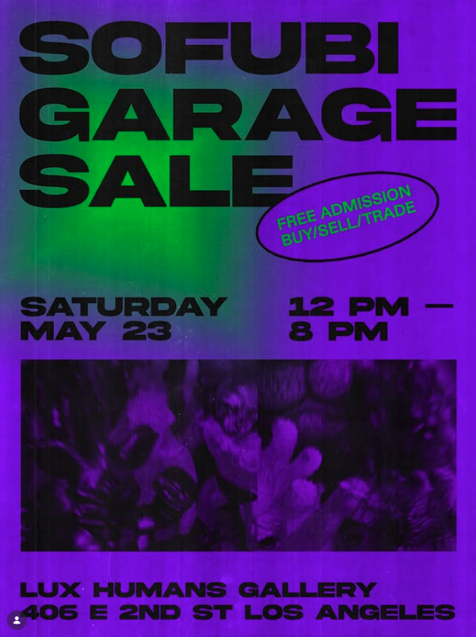 SOFUBI GARAGE SALE