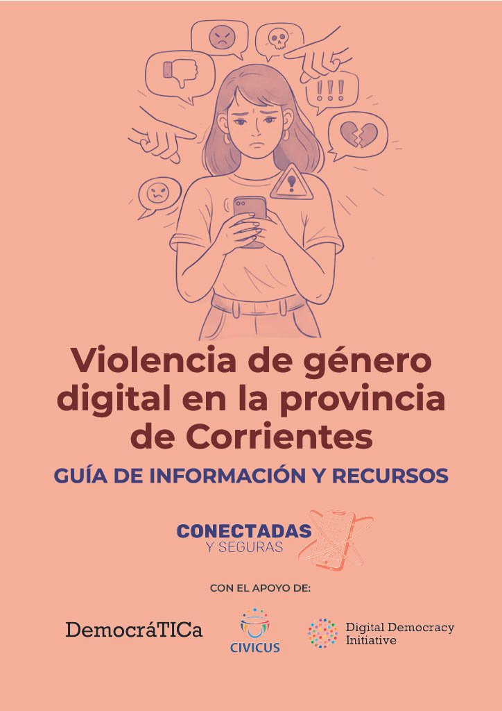 Guía violencia de género digital provincia de Corrientes