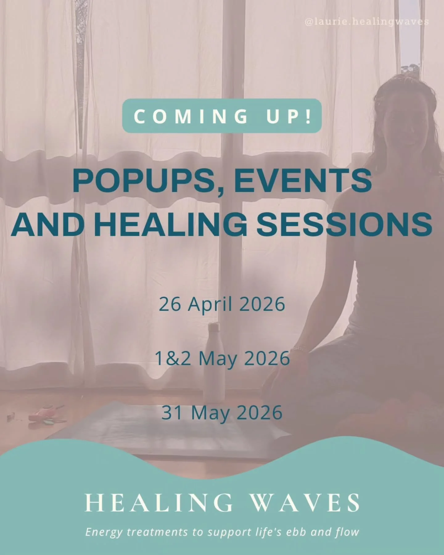 Spring will be blooming, you and I being flower actors, in a field made of energy... ✨ 
It's time to spring clean also your Self!

Scroll to uncover my upcoming blossoming around Rotterdam:
💠 26 April @gaiacenterrotterdam &bull; Open Day &amp; Sampl