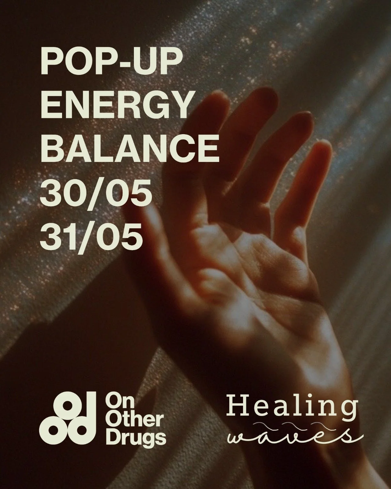 Something new is coming to On Other Drugs.

A full body &amp; soul energy treatment that goes where massage can't: releasing tension, calming the nervous system, and leaving you feeling lighter in body and emotions. Whether you train hard, carry a lo