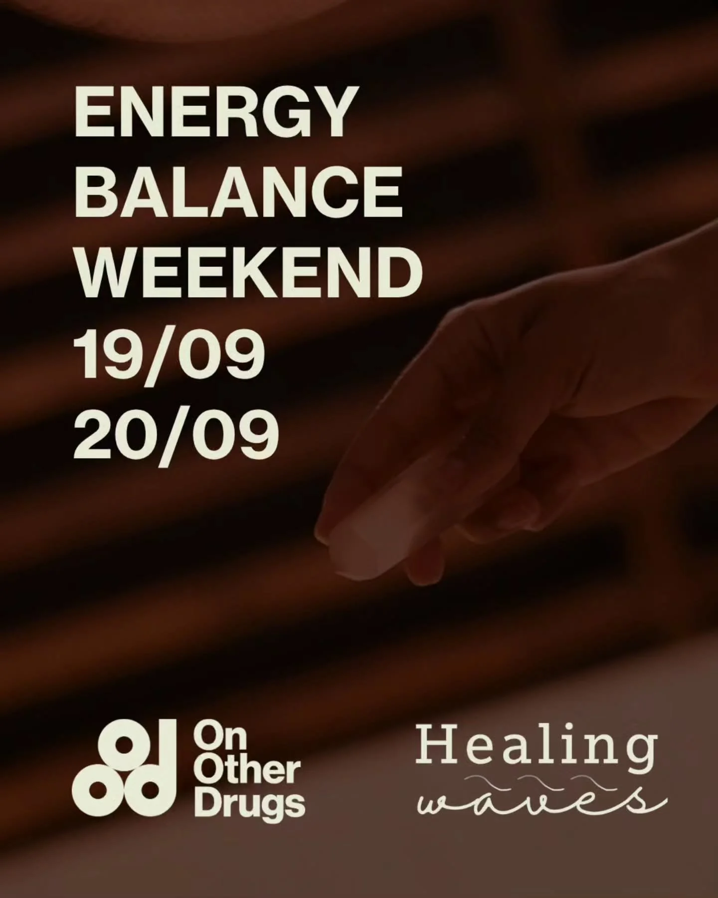 Our weekend of Energy Balance is out for September! ✨
The transition between Summer and Autumn is a great time to get a little more introspective...

A co-creation of @laurie.healingwaves and @onotherdrugs , the soldout sessions have brought serenity