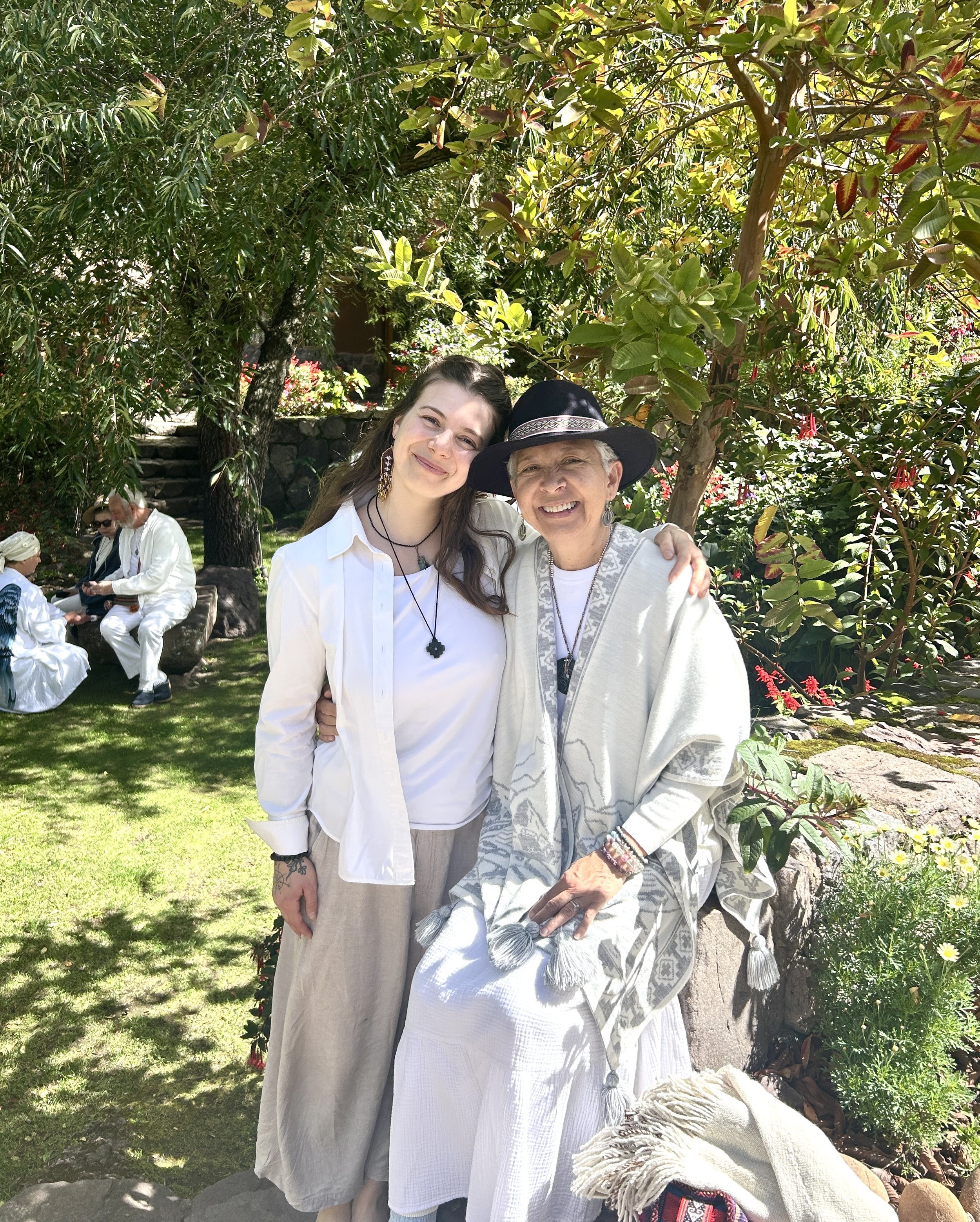 Katharina and Chio before ceremony