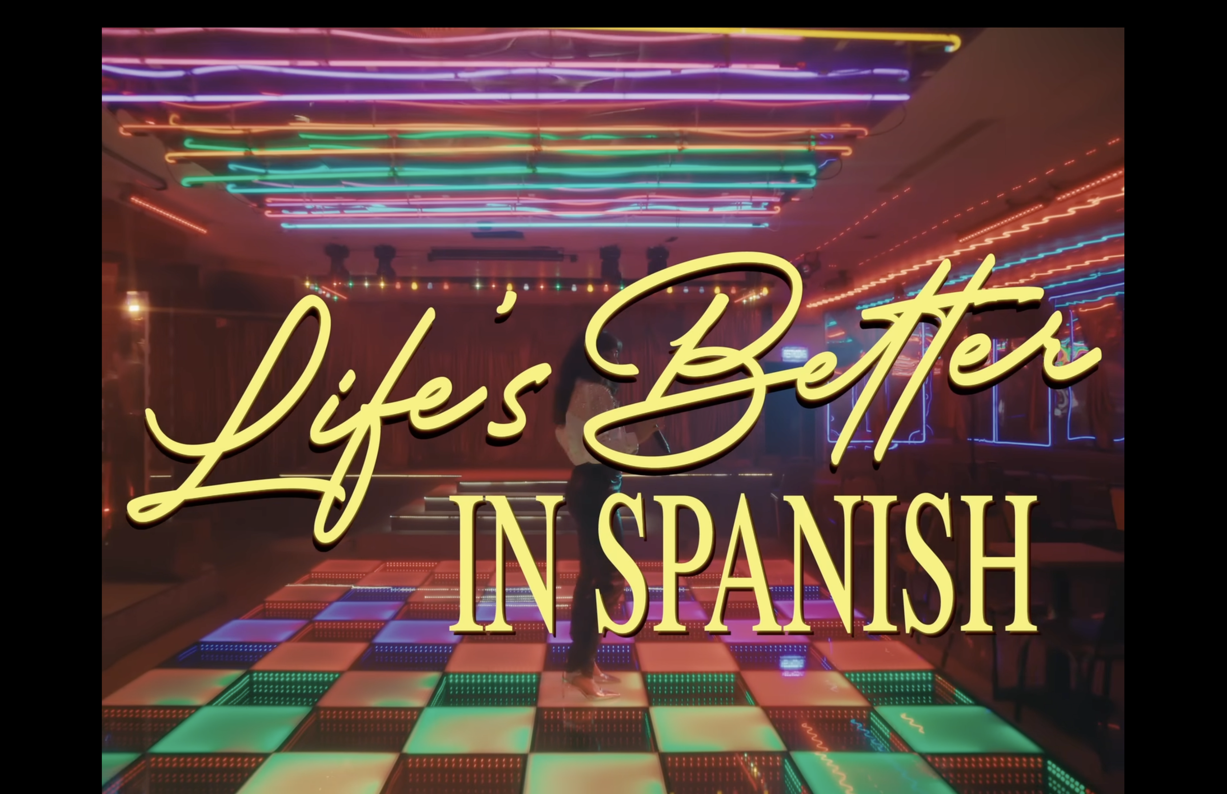 Life's Better in Spanish / Music Video / Melissa Villaseñor x Wolves of Glendale— Production Manager