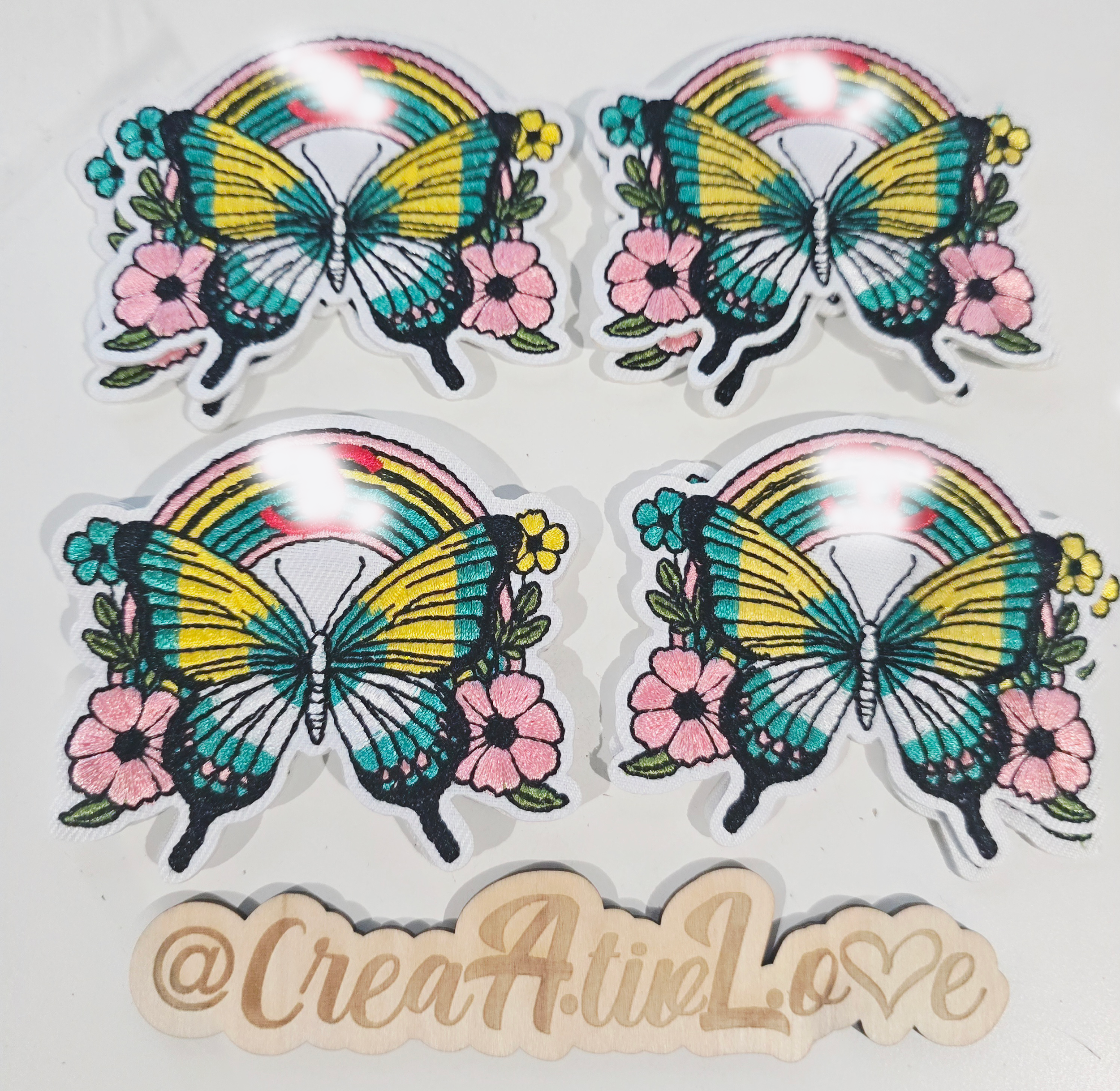 Floral Delight Embroidery Patch