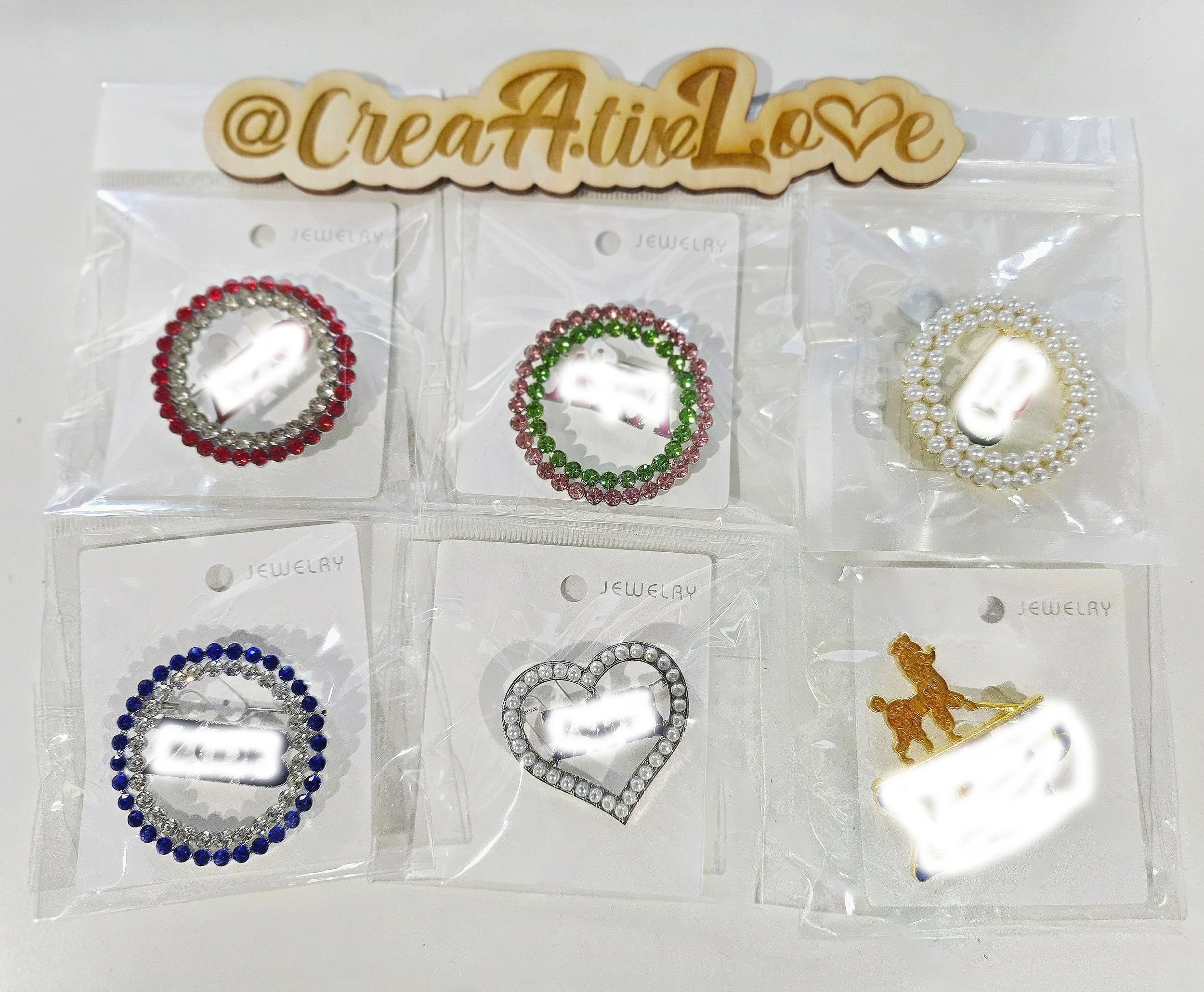 Elegant Greek Letter Brooch