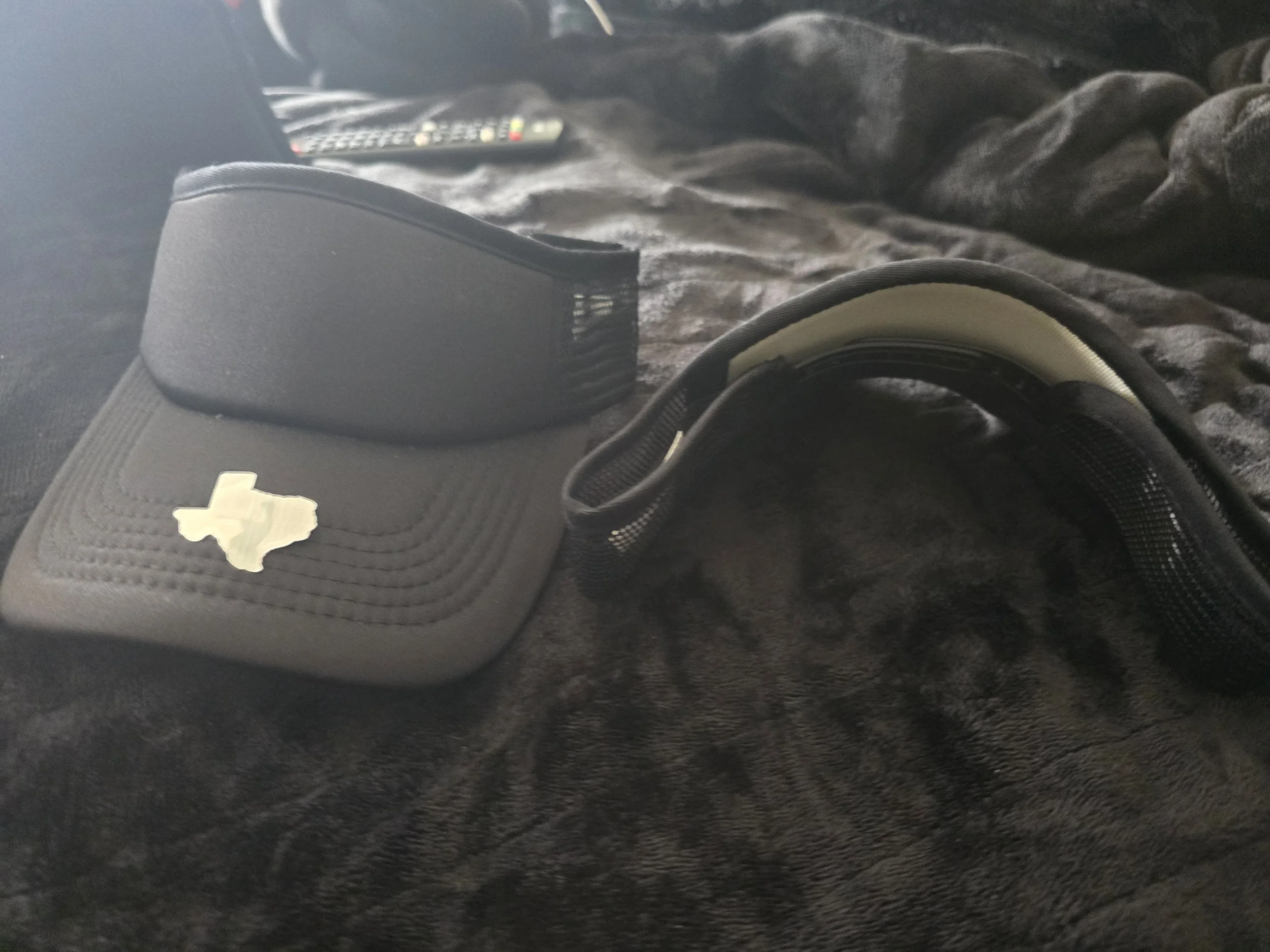 Black Sun Visor Snapback