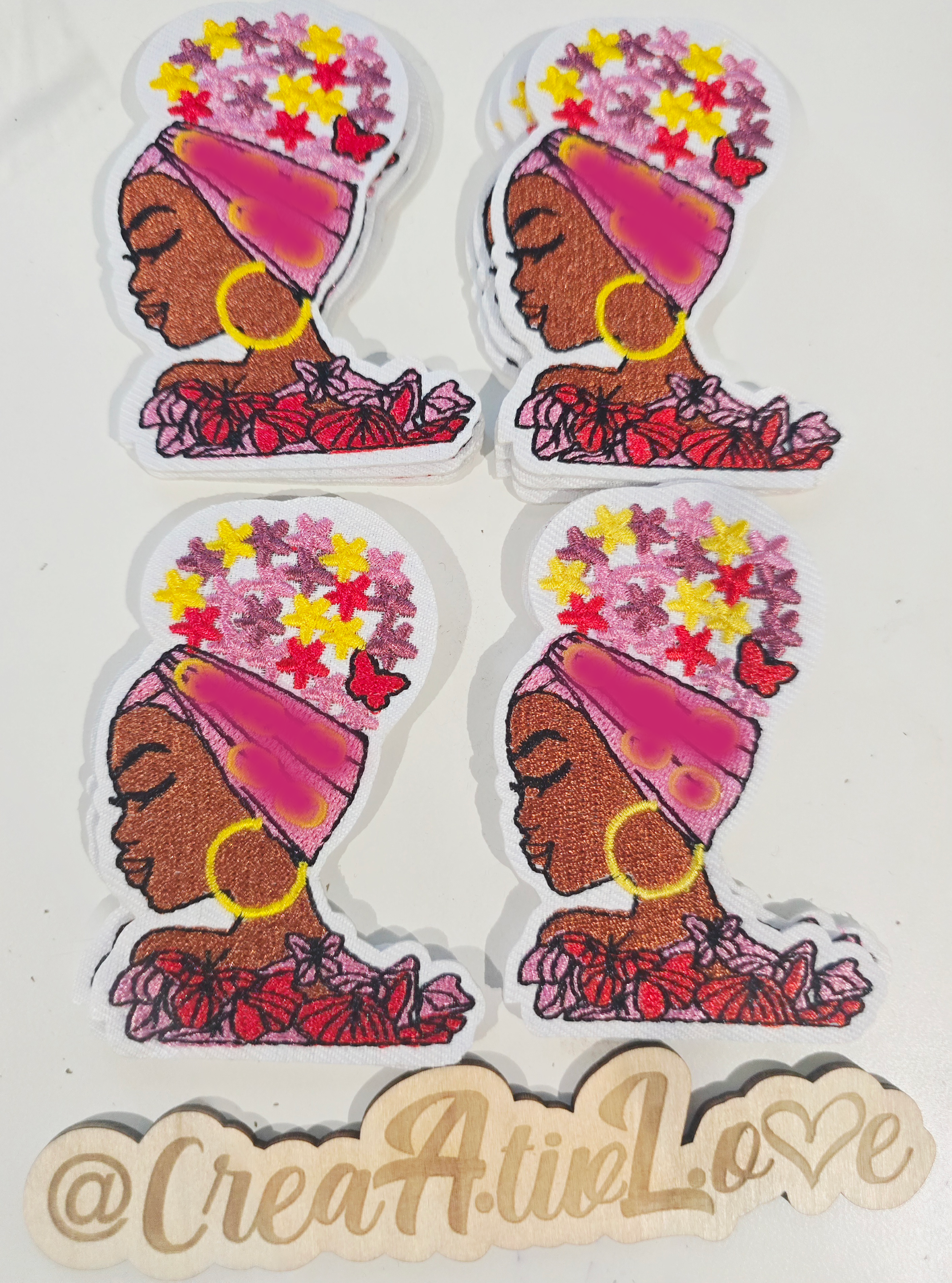 Vibrant Cultural Embroidery Patches
