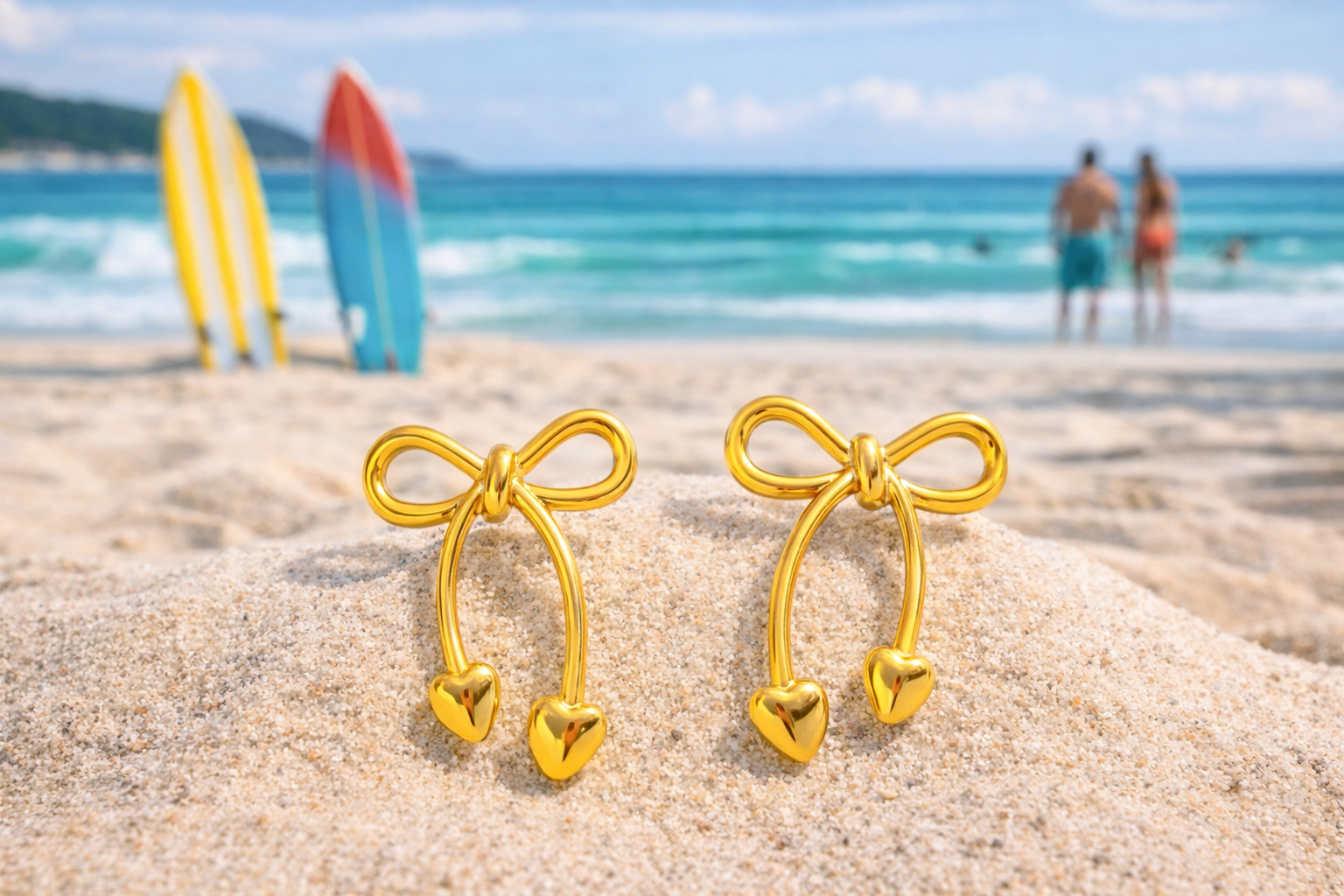 Sunniva Amora Noeud Earrings