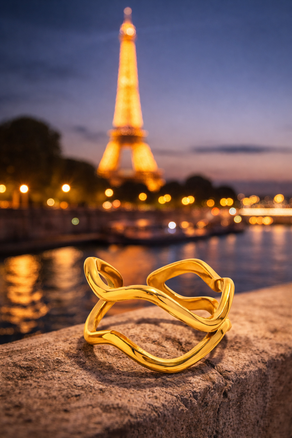 Sunniva Aurelia Wave Ring