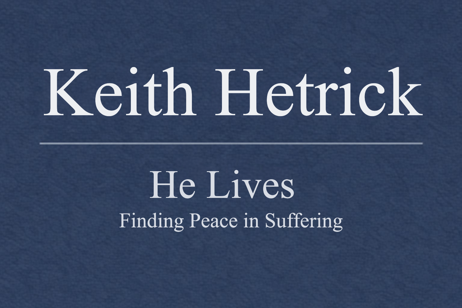 Keith Hetrick
