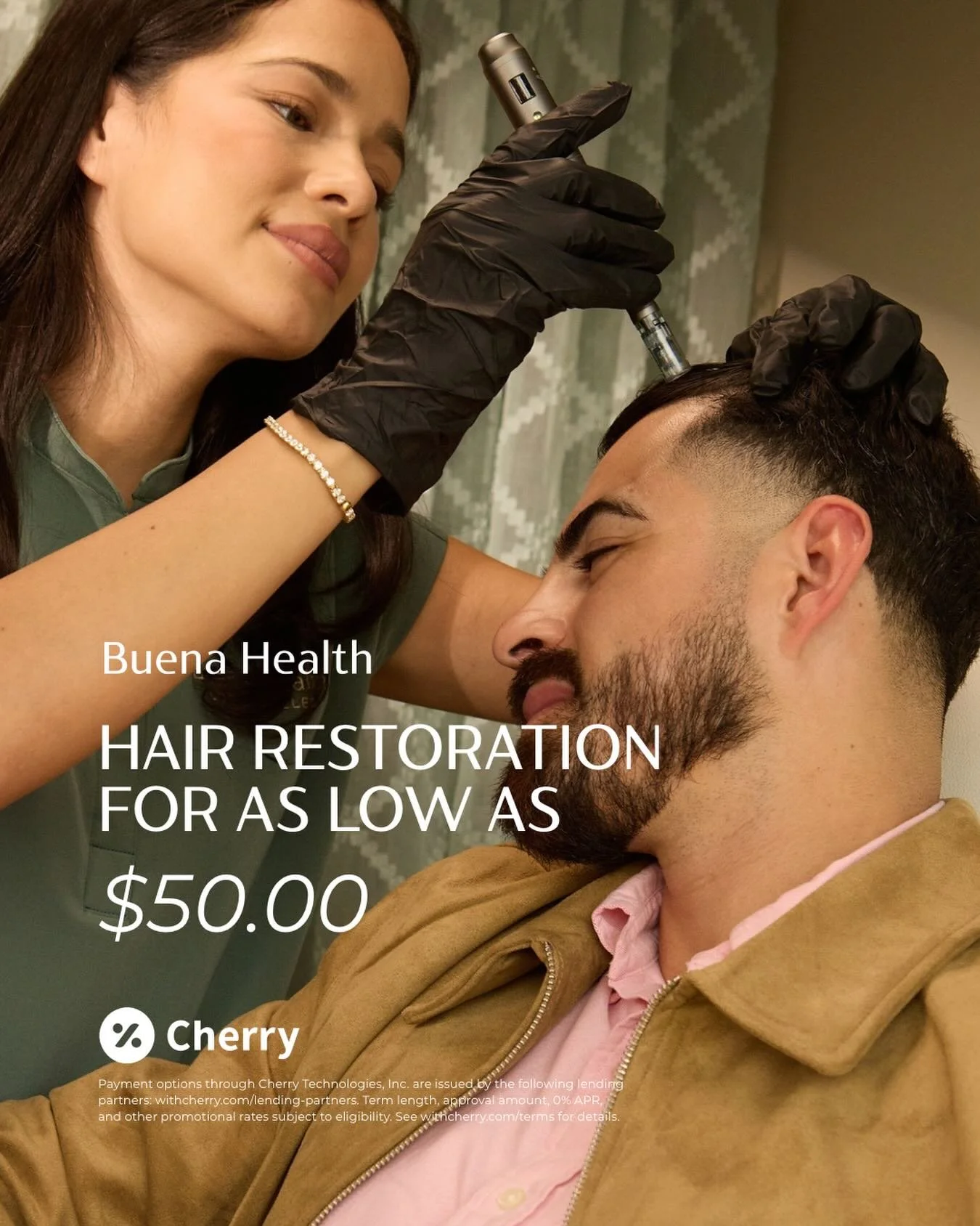 Cherry makes it easier to say yes to your hair goals 🍒✨

Thicker-looking, healthier hair starts at the root&mdash;and now you can invest in it on your terms. Our Hair + Scalp Exosome Therapy supports stronger, fuller-looking growth while improving o