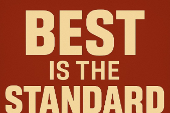 Best is The Standard: Chasing Perfection Through Failure