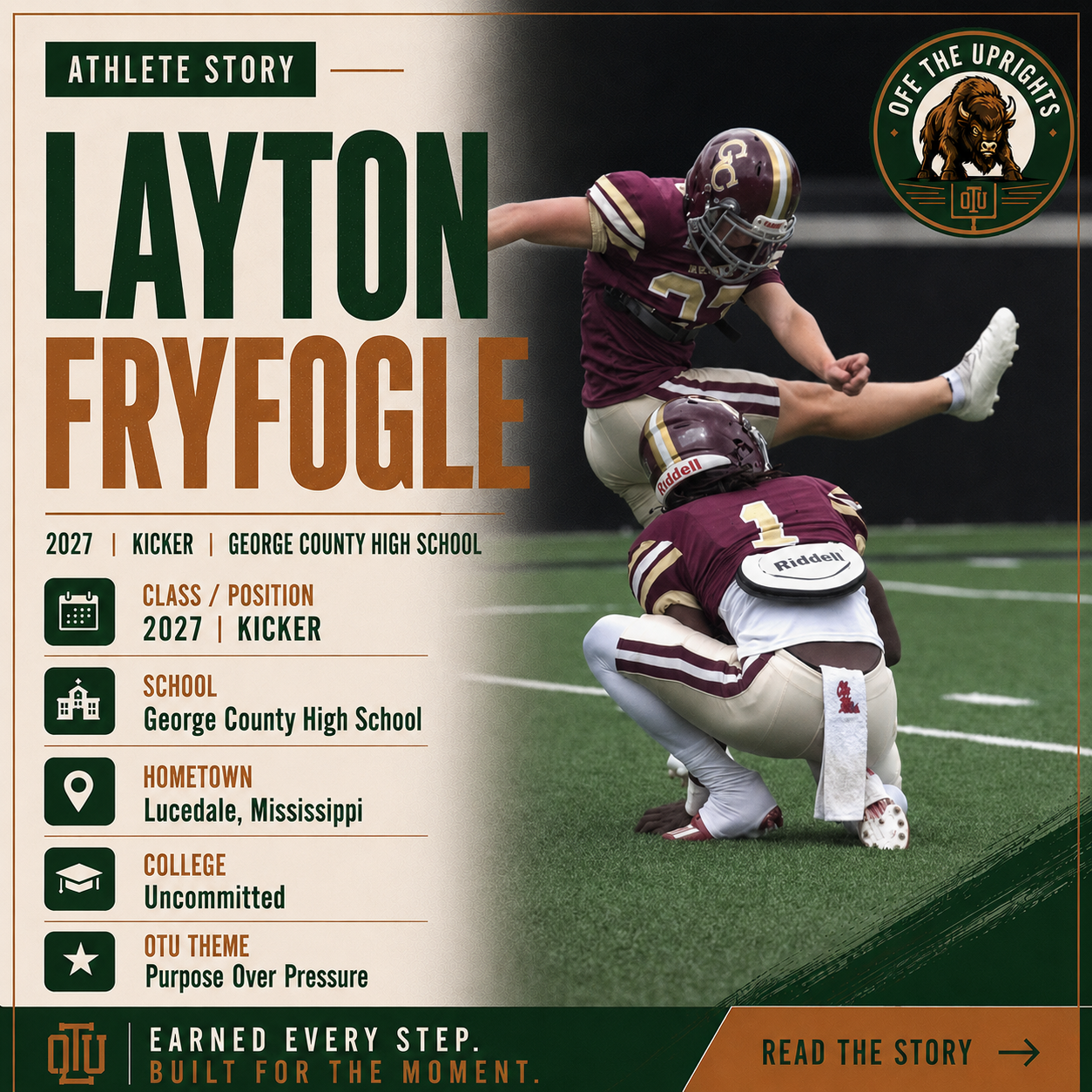 Layton Fryfogle: Purpose Over Pressure
