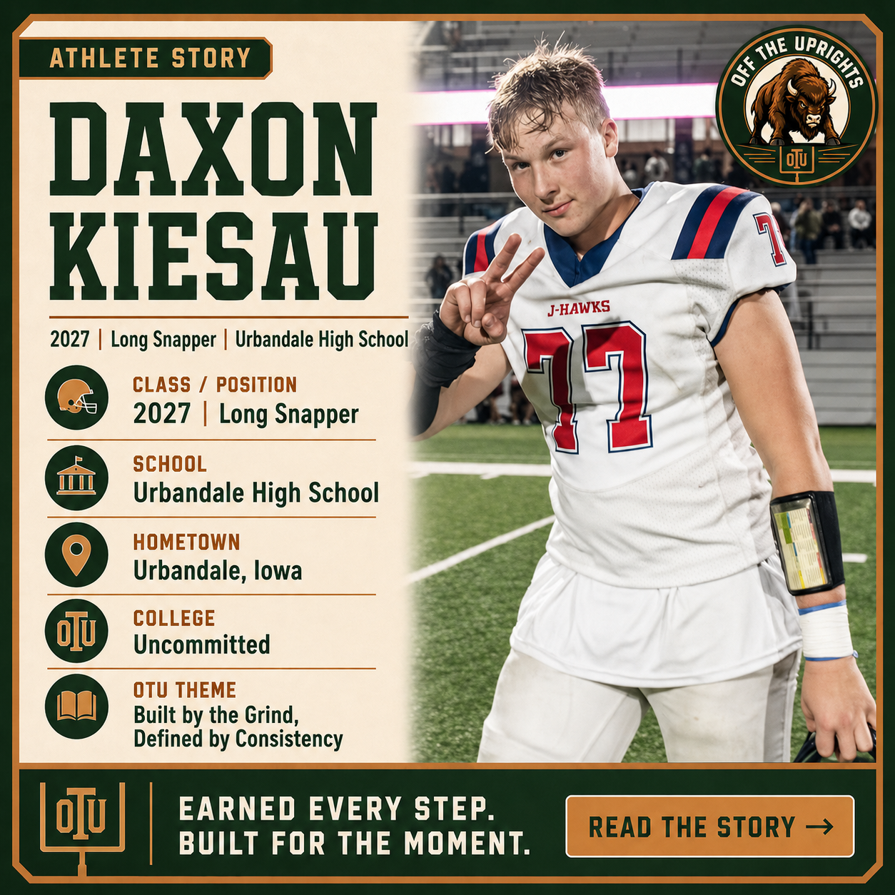 Daxon Kiesau: Built by the Grind, Defined by Consistency