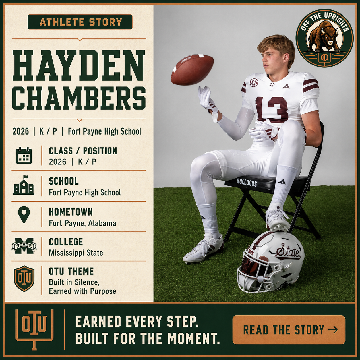Hayden Chambers | Built in Silence, Earned with Purpose