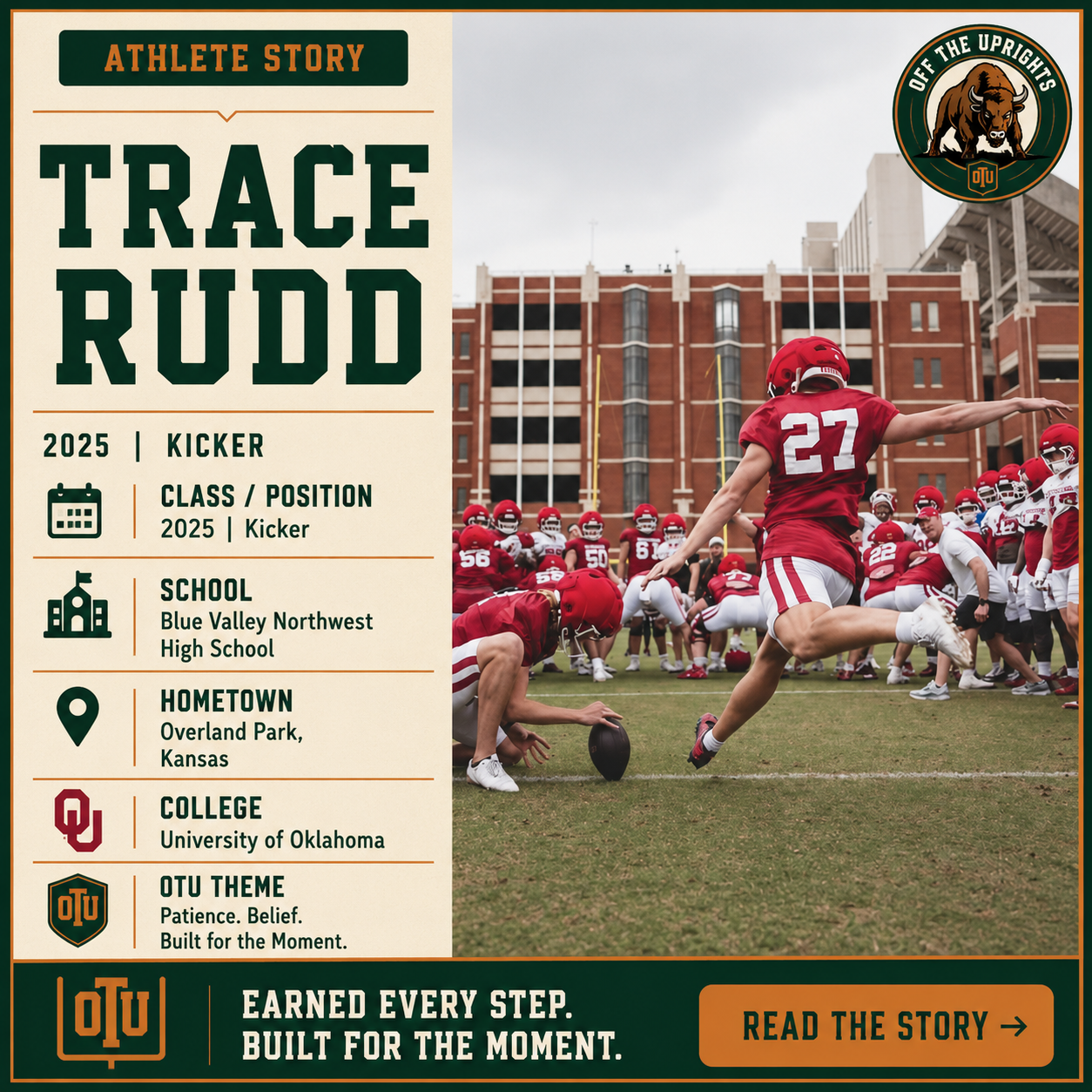 Trace Rudd | Is Built, Not Given
