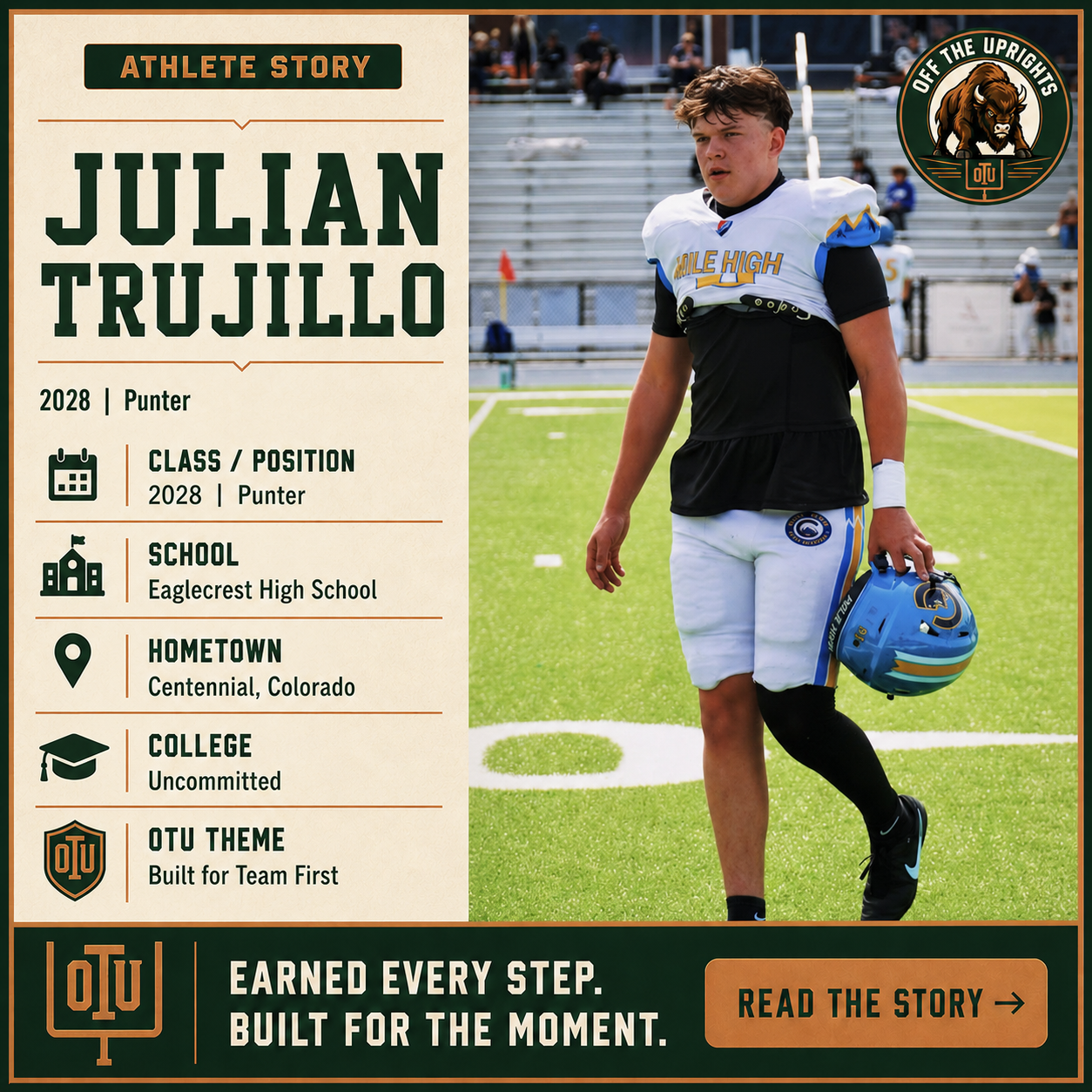 Julian Trujillo | Built for the Team First.