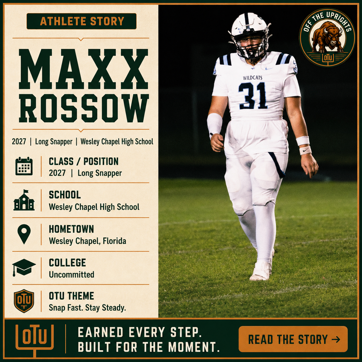 Maxx Rossow | Snap Fast. Stay Steady.