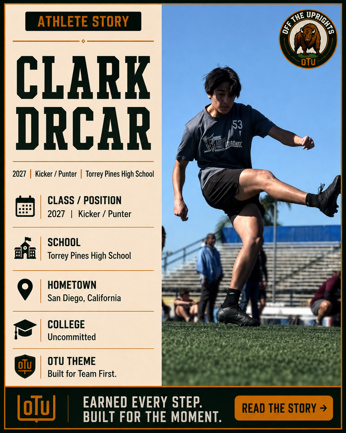 Clark Drcar | Built on Clean Strike.