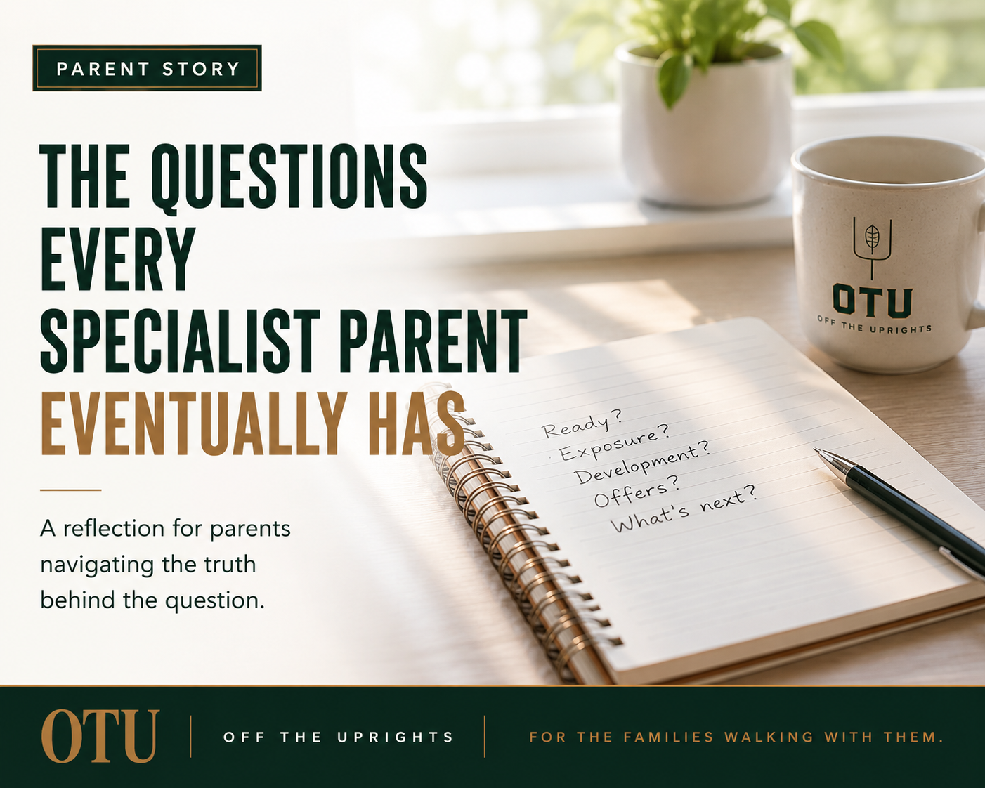 The Questions Every Specialist Parent Eventually Has