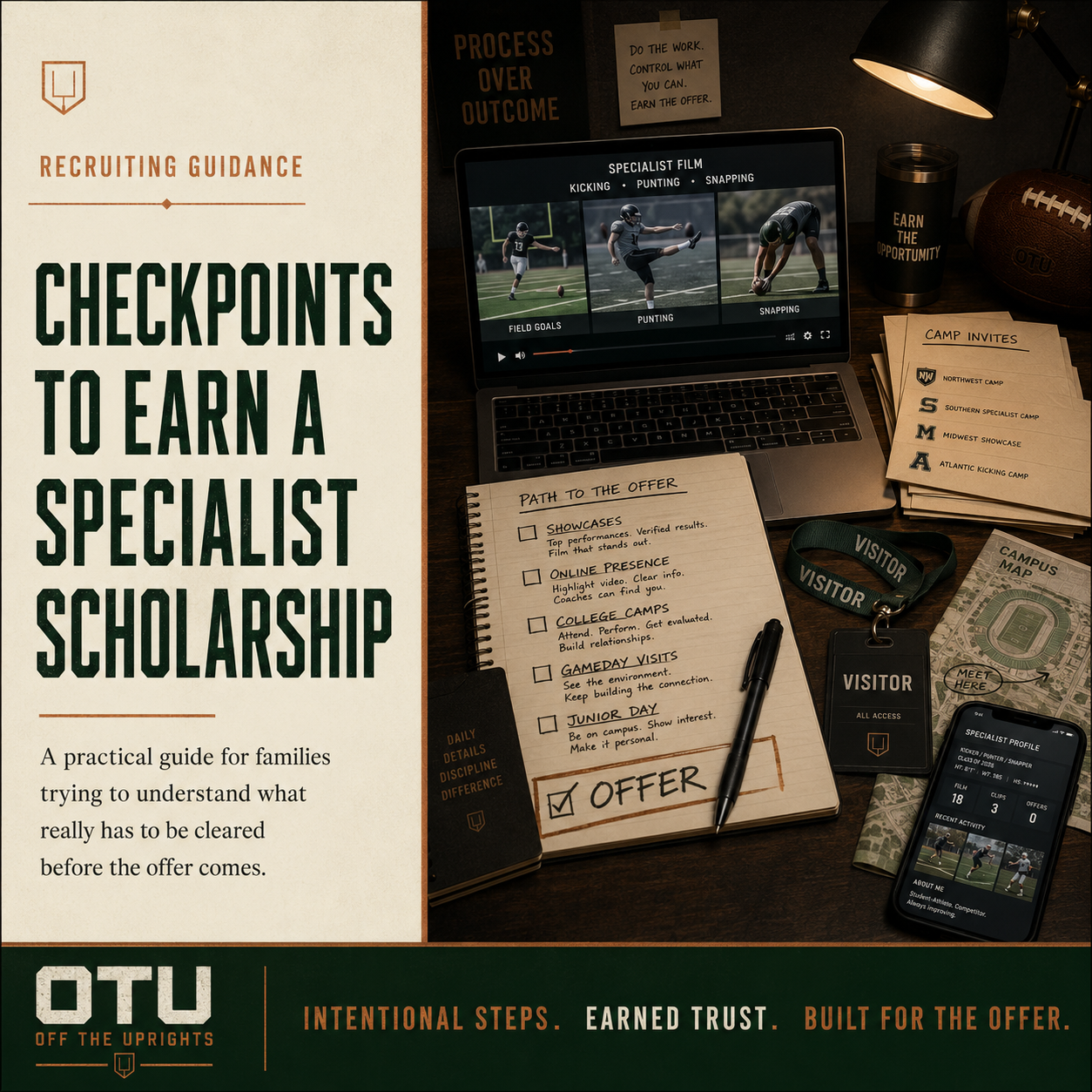 The Real Checkpoints Specialists Must Clear to Earn a Scholarship