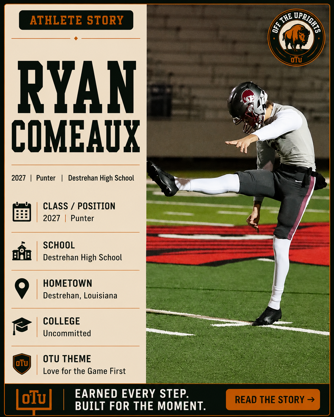 Ryan Comeaux | Built Through the Climb.