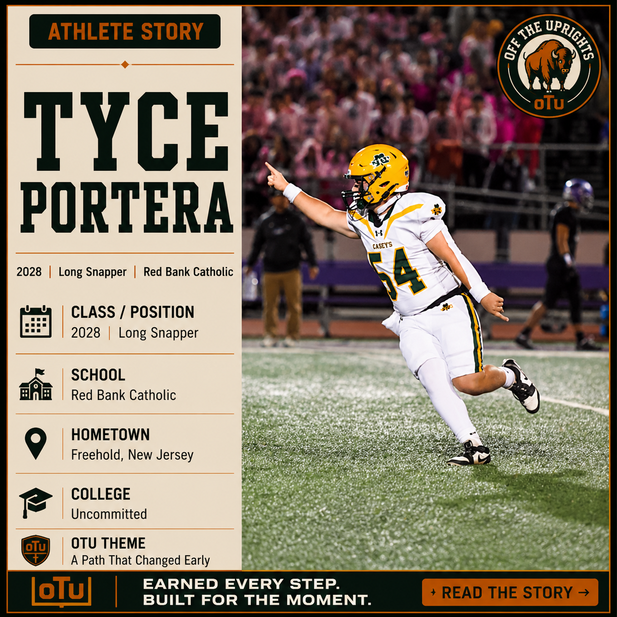 Tyce Portera | Made in the Setbacks.