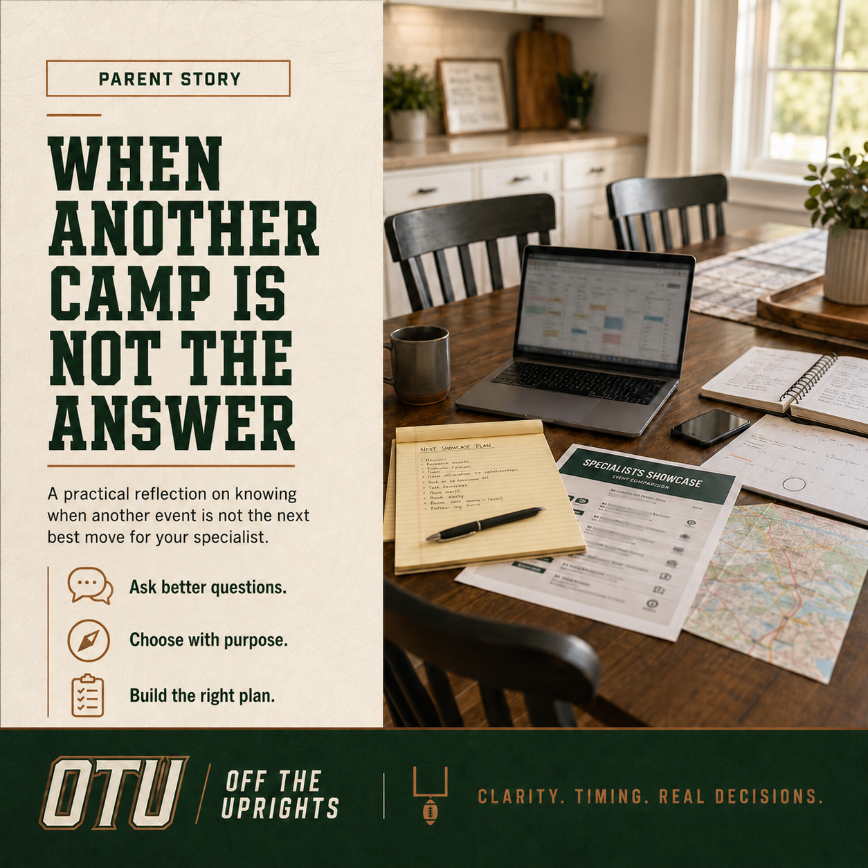 When Another Camp Is Not the Answer
