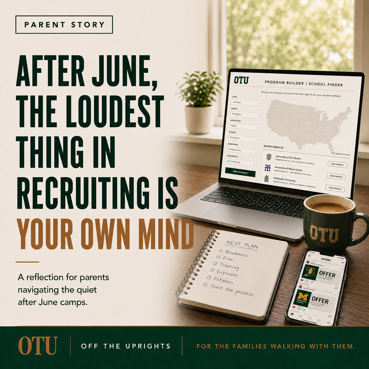 After June, the Loudest Thing in Recruiting Is Your Own Mind