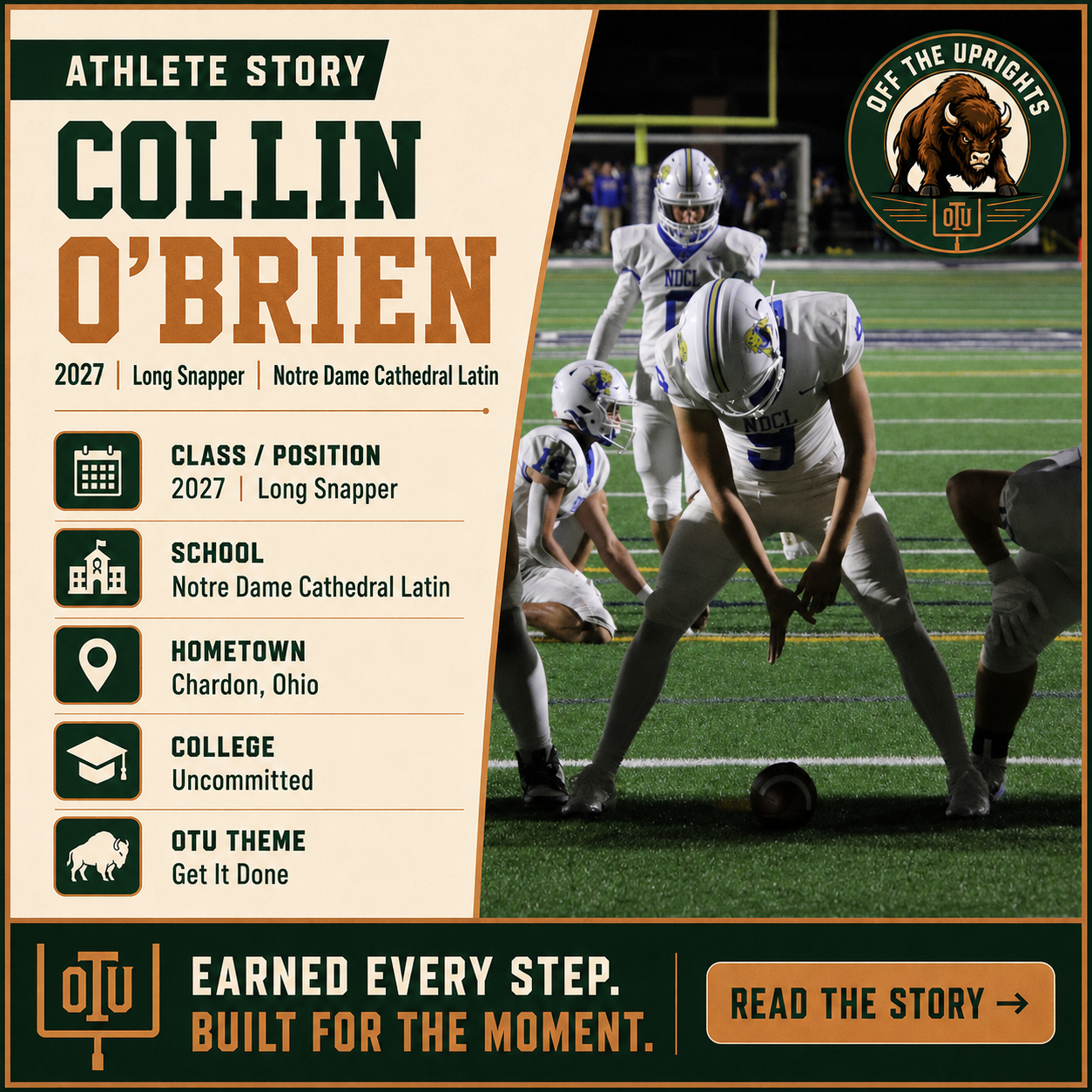 Collin O'Brien | Carrying the Standard