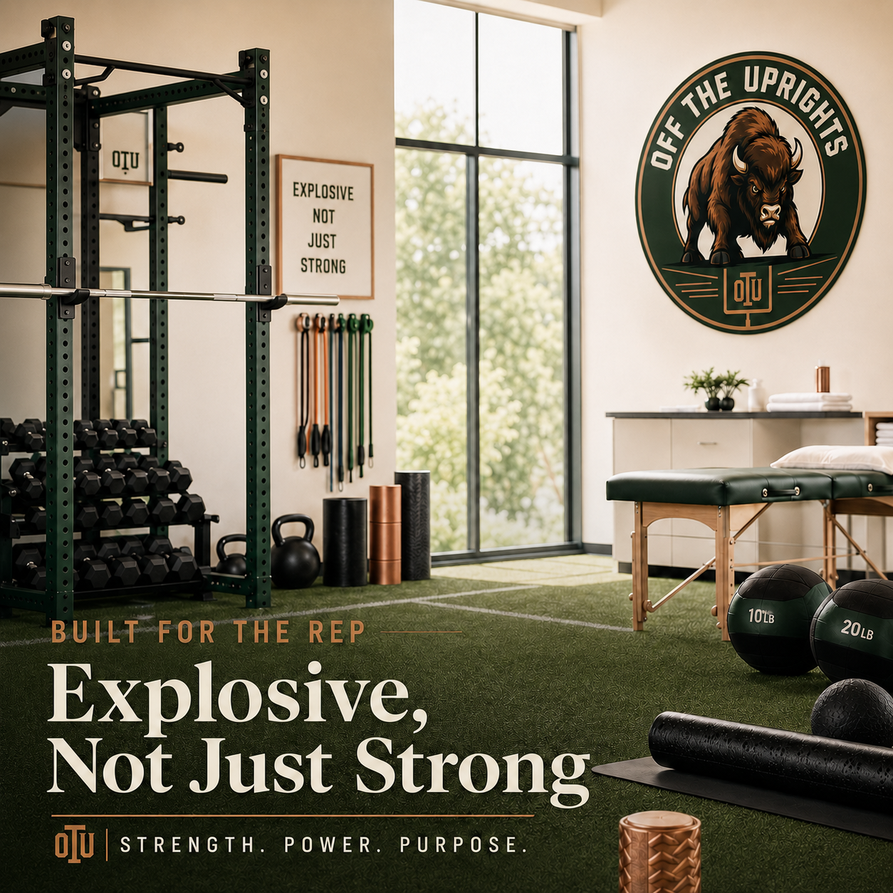 Be Explosive, Not Just Strong