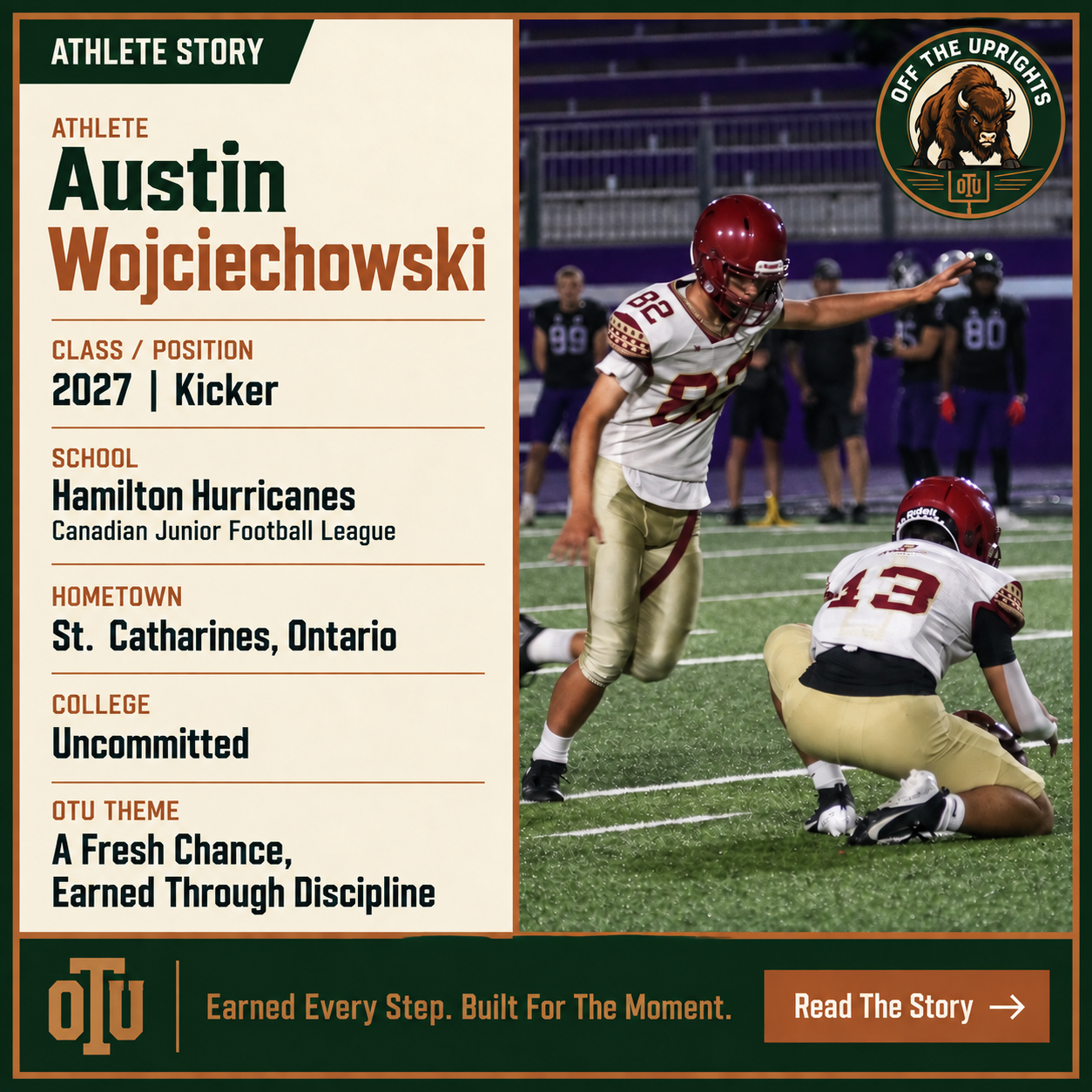 Austin Wojciechowski | A Fresh Chance, Earned Through Discipline