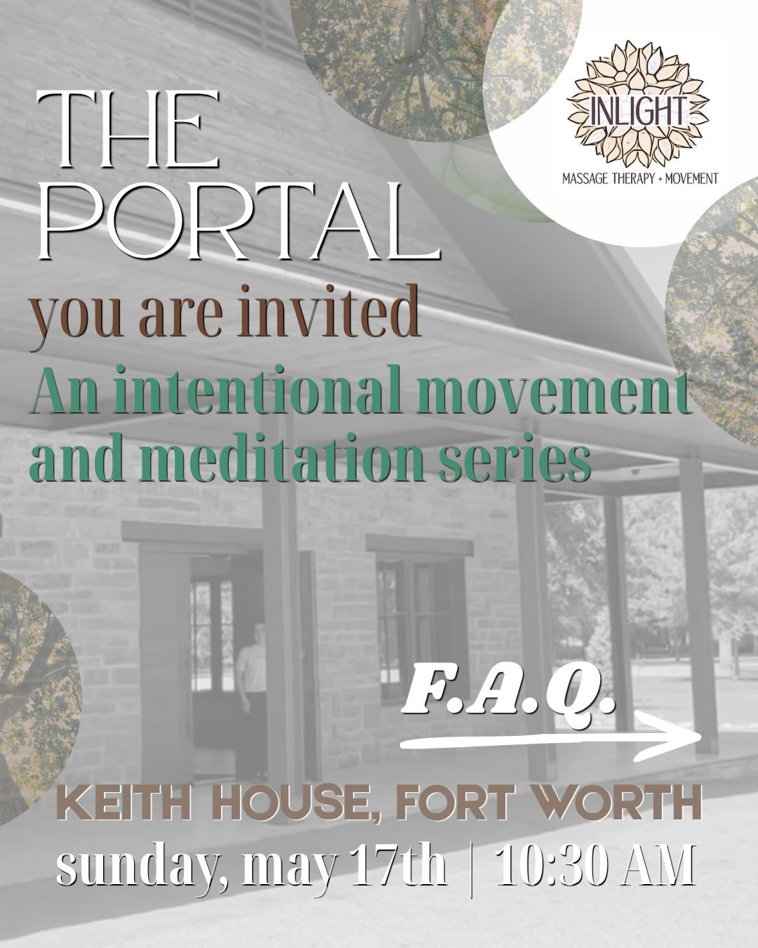 Are you joining us this weekend for the opening of The Portal? 

The excitement is building and we can&rsquo;t wait to welcome you to Keith House this Sunday, May 17th at 10:30am.

This month&rsquo;s offering is centered around opening the portal to 