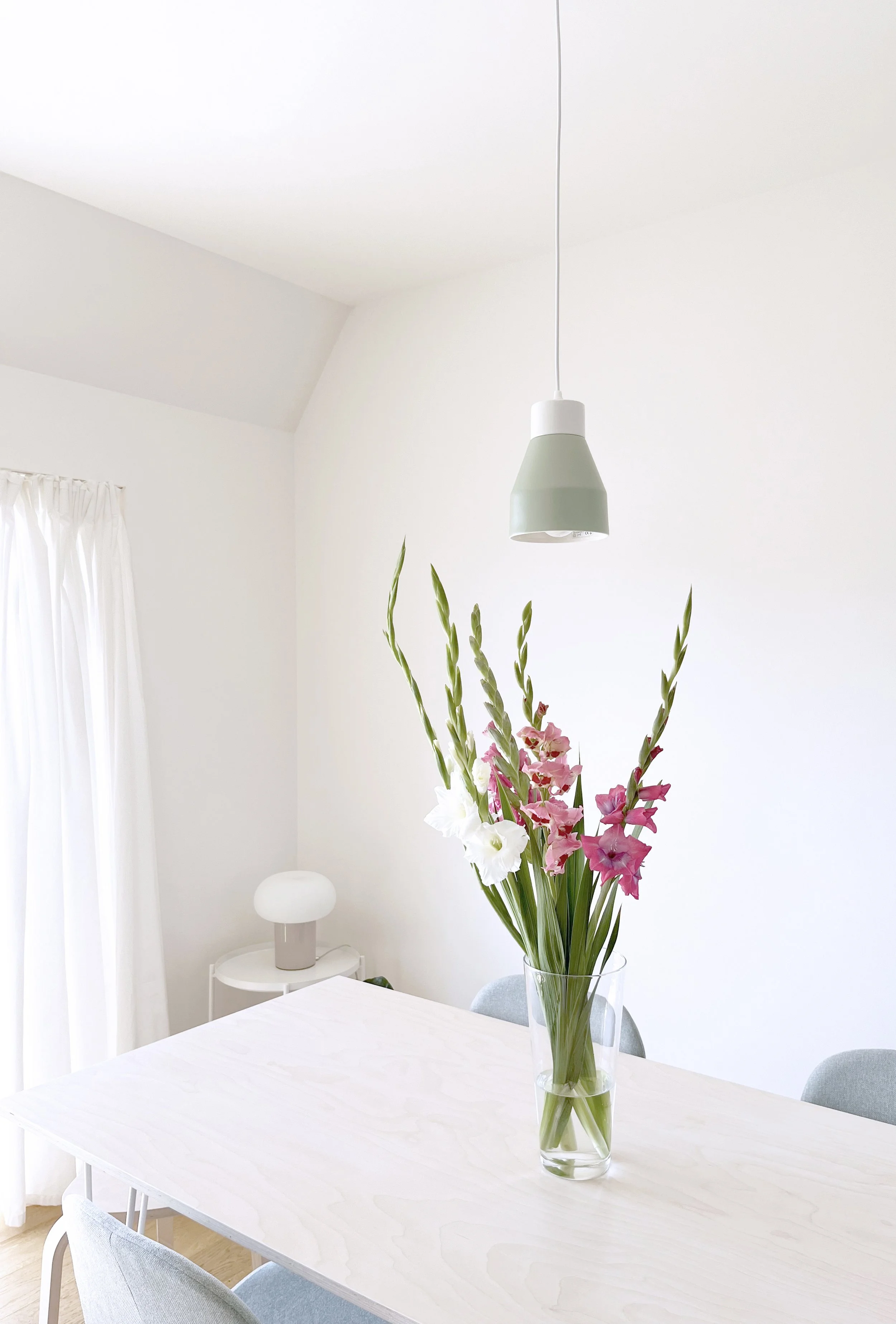 Interior with dining space
