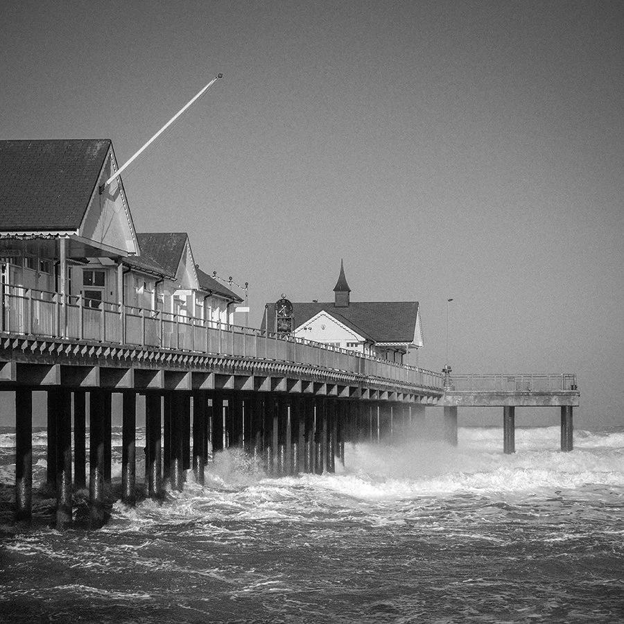Southwold Pier Rough Seas