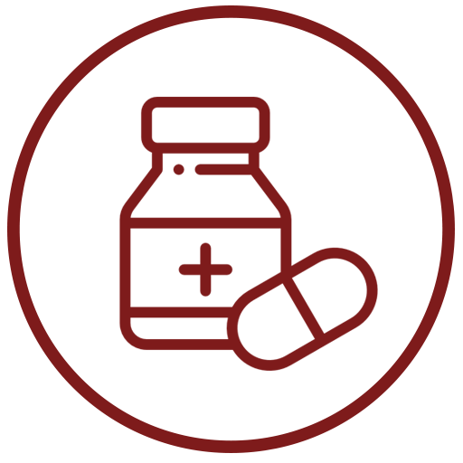 Icon representing compensation for medical expenses after a dog bite in Las Vegas