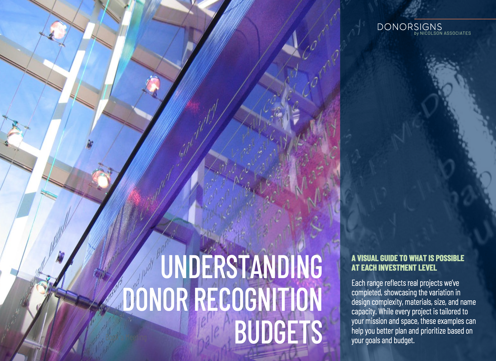 Understanding Donor Recognition Budgets