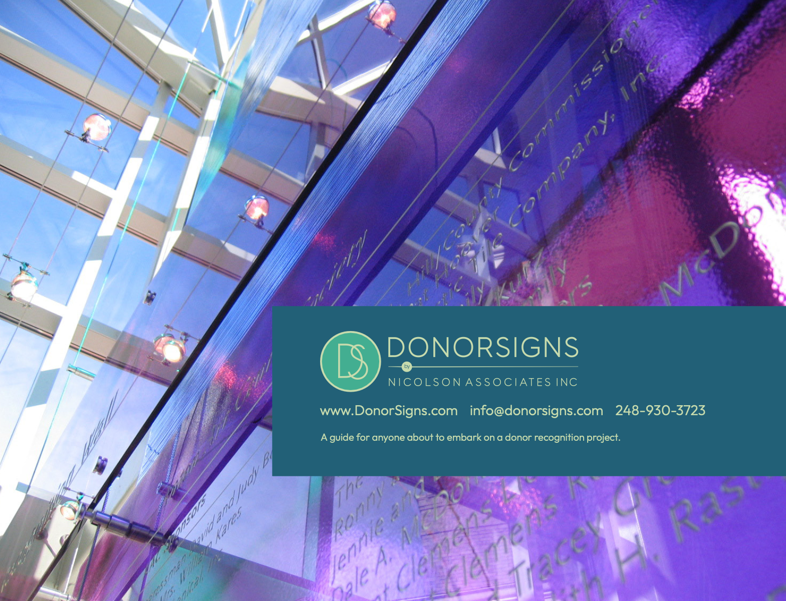 Donor Recognition Brochure 2024