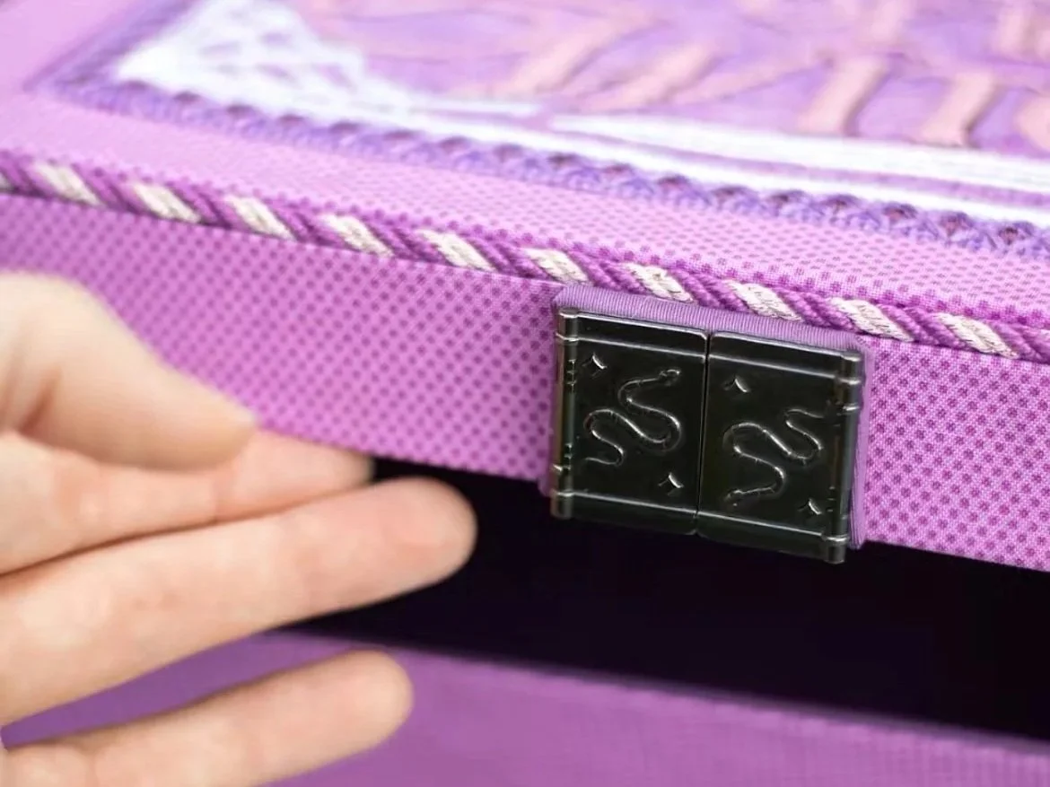 9x9 Large Hinge Box with Custom Lid Opener