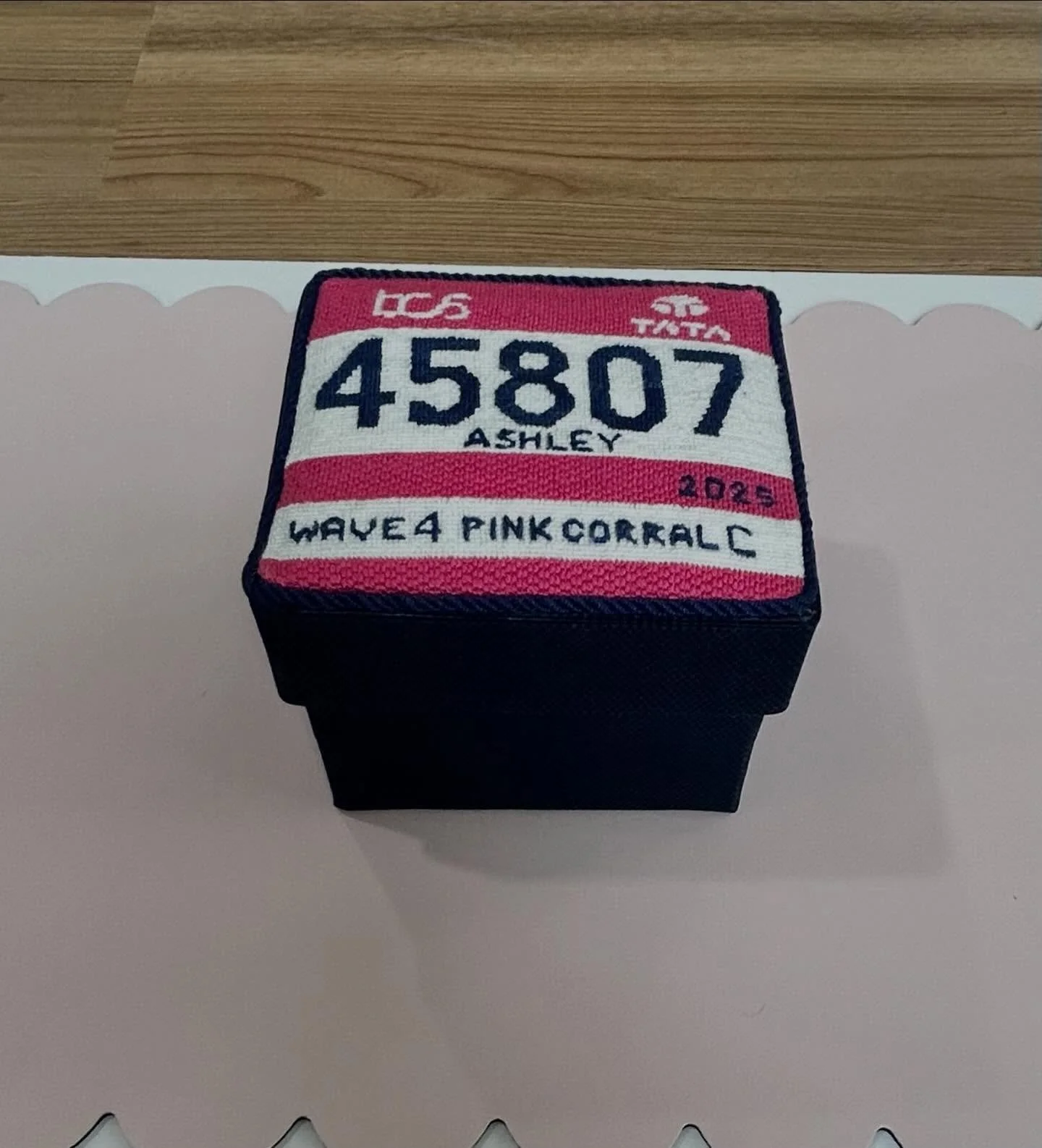 The best canvases come from somewhere real. 🩷 

A pie your grandmother made every Sunday. Your favorite book. The deck of cards from that beach house summer. A funny saying because that&rsquo;s your personal motto. Needlepoint captures what matters 