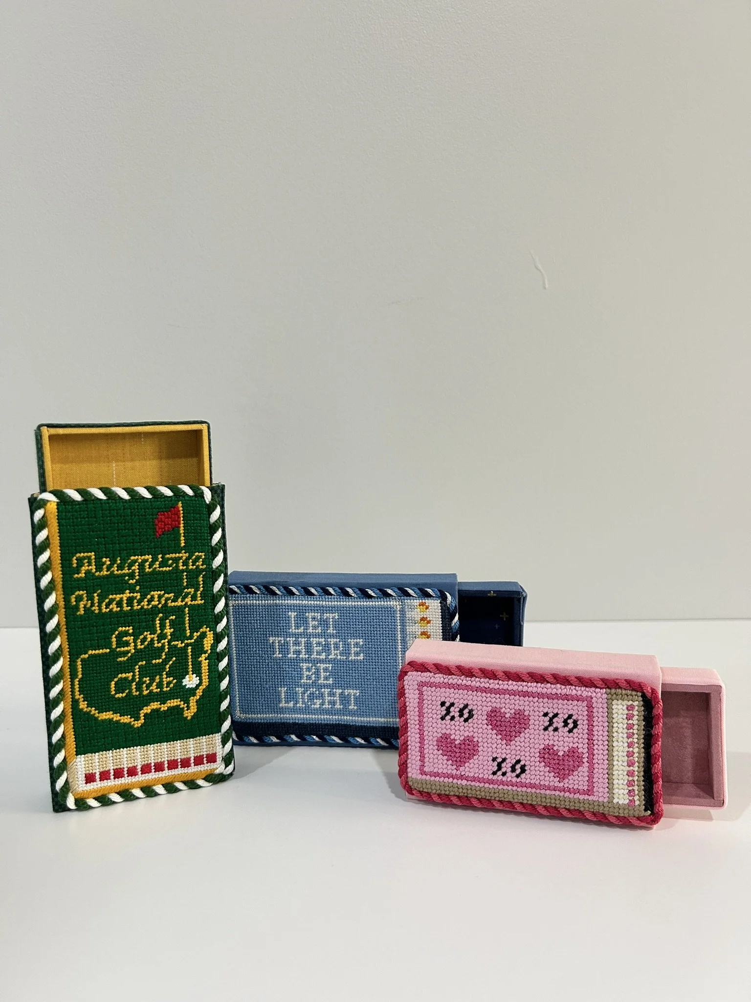 A variety of matchbox finishes.