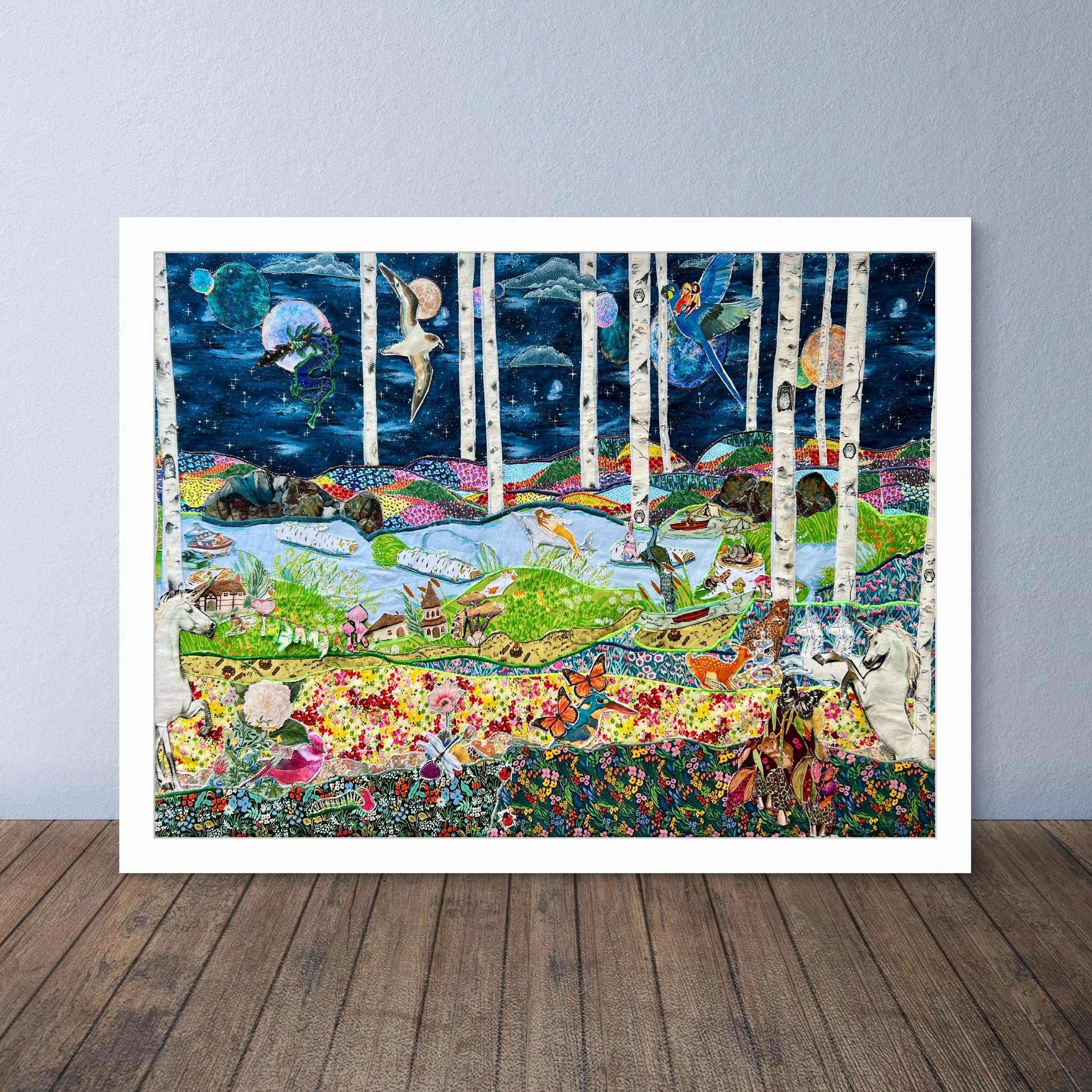 Sunlight Across Fabric Fine Art Print