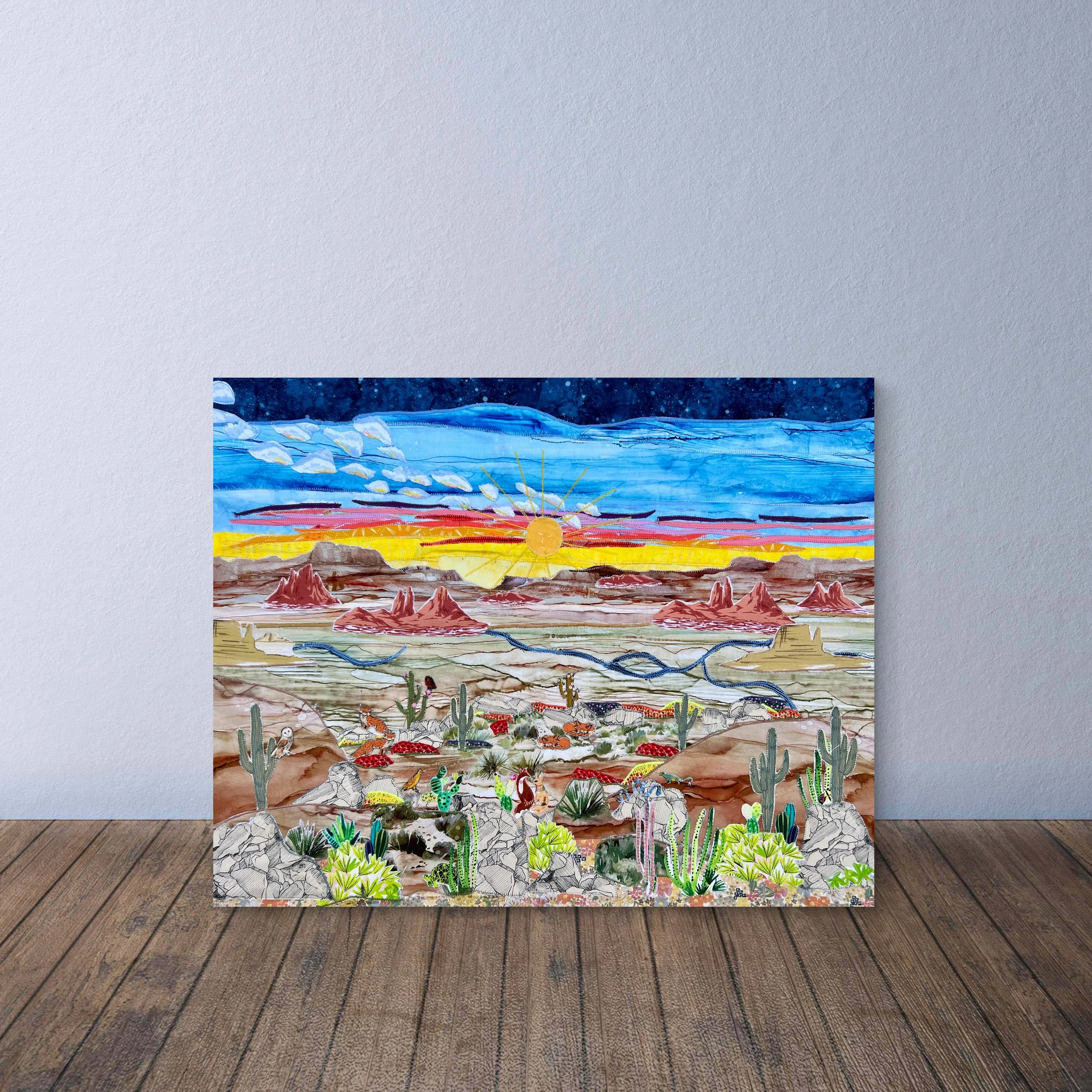 Desert Sunrise Art Print