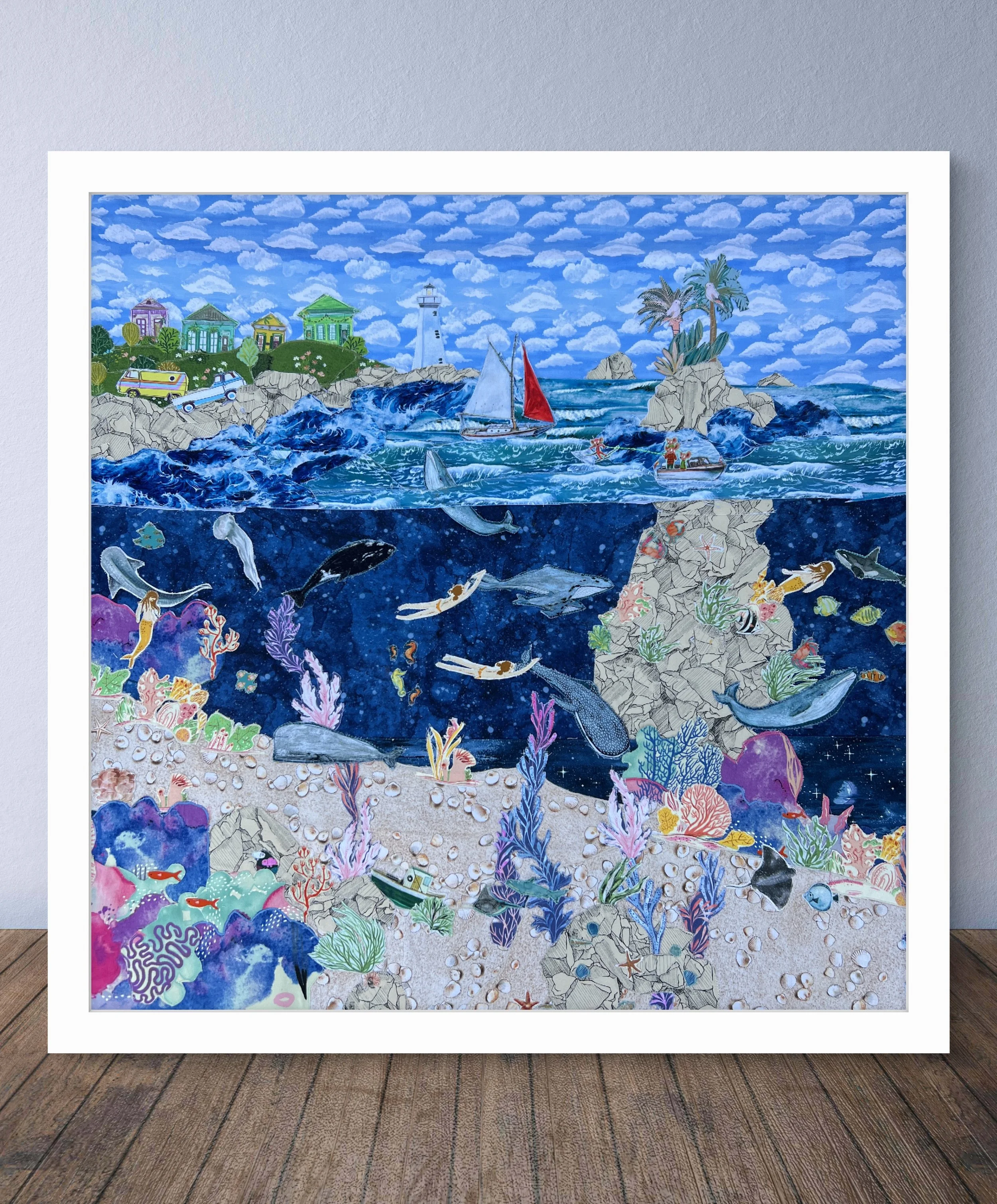 Shared Waters Fine Art Print