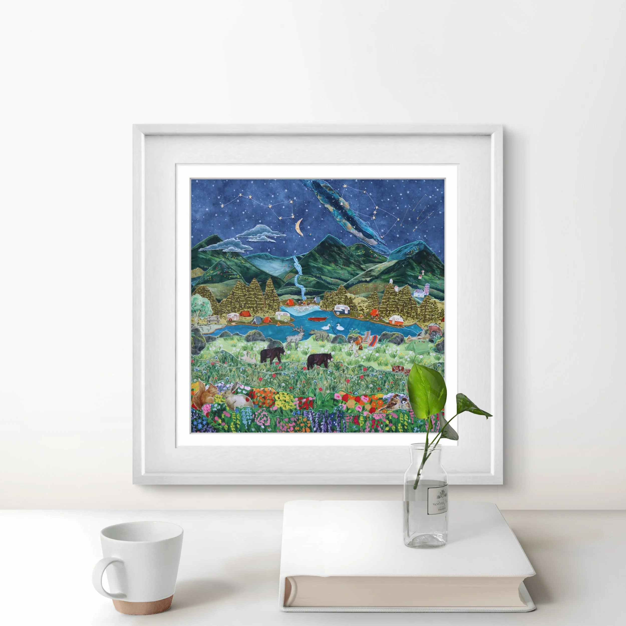 Big Sky Fine Art Print - 10x10 in