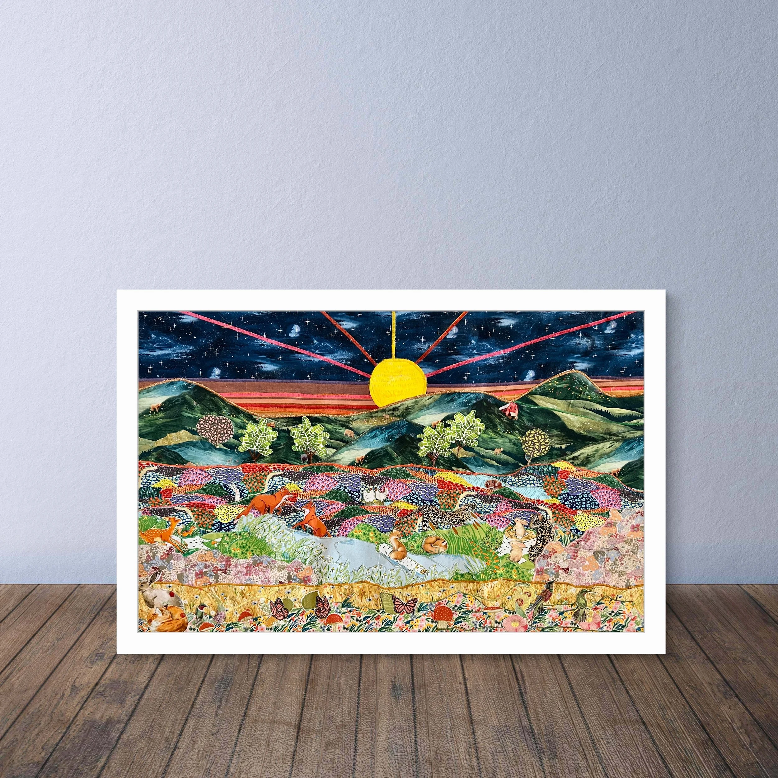 Field Upon Fields Art Print